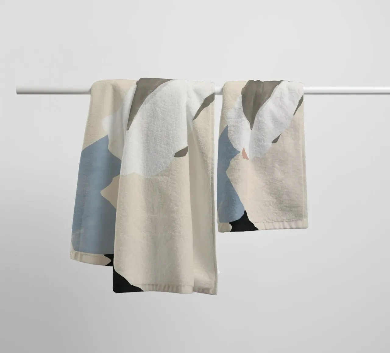 Moda figura 10 asciugamano da bagno da Little Dean