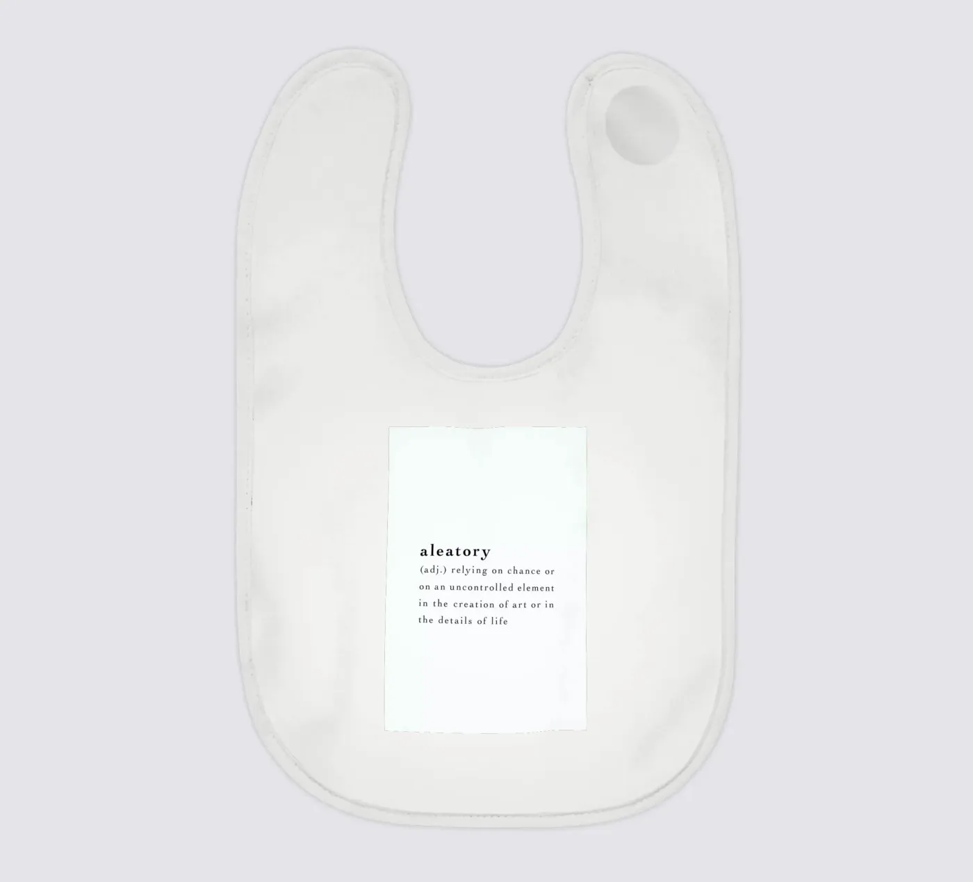 Aleatory Babylätzchen von Studio One