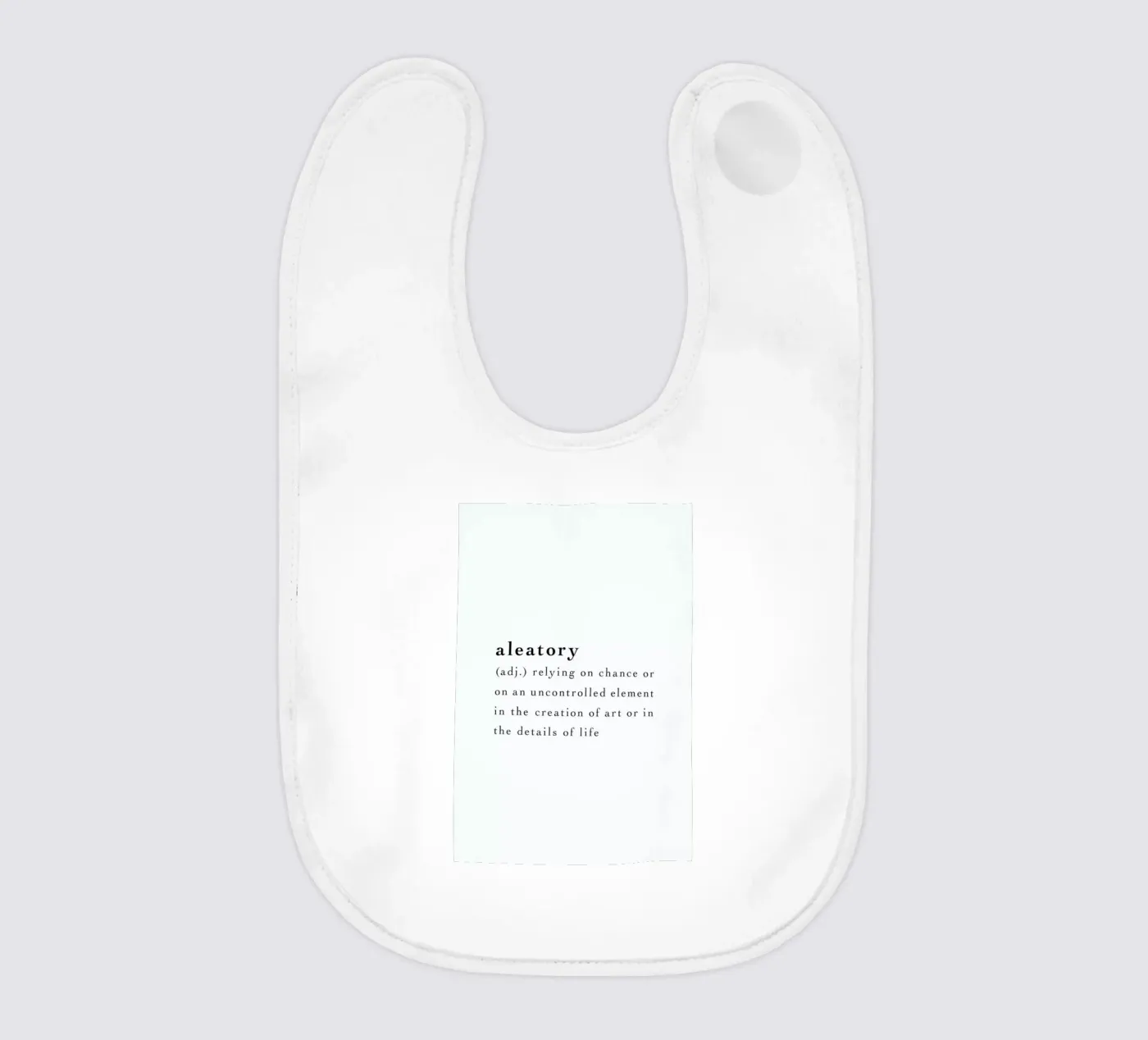 Aleatory Babylätzchen von Studio One