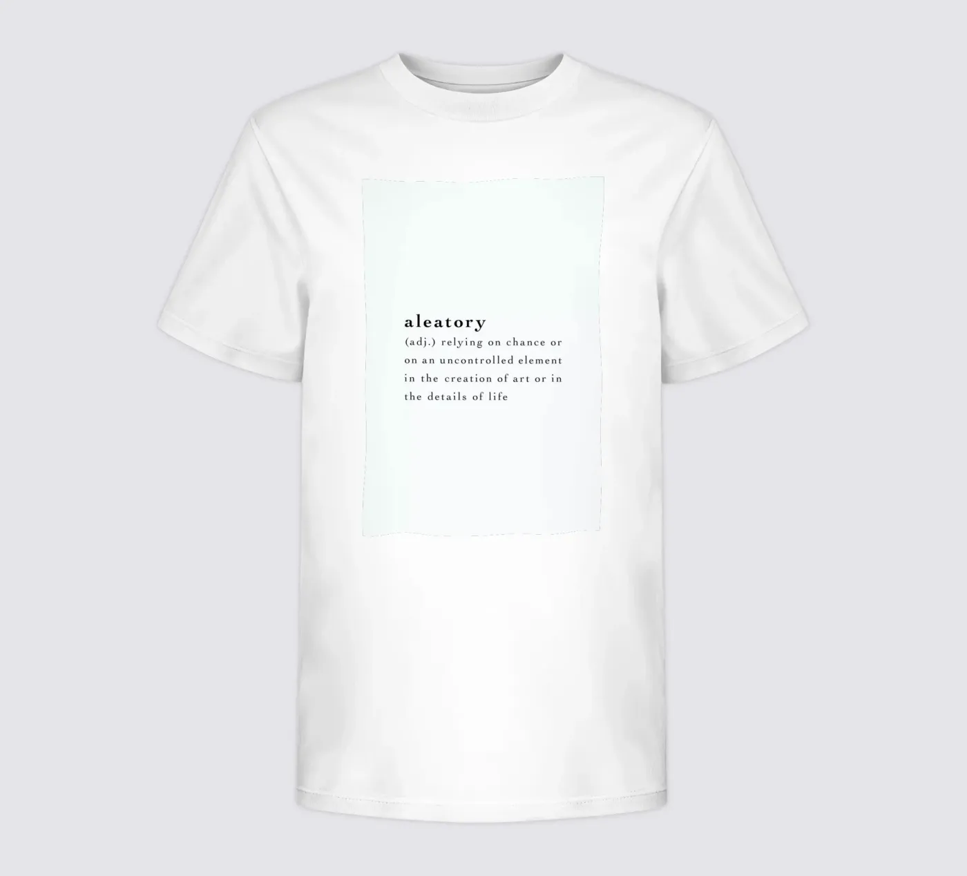 Aleatory t-shirt bambini da Studio One
