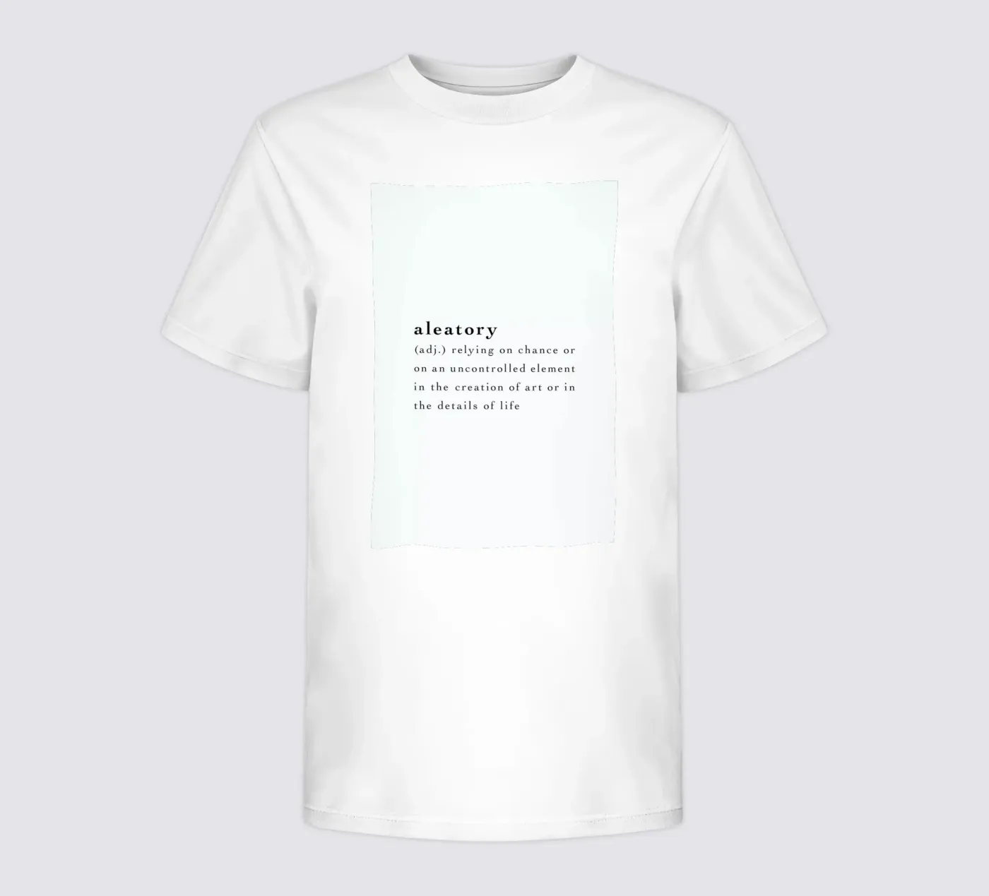 Aleatory kinder t-shirt van Studio One