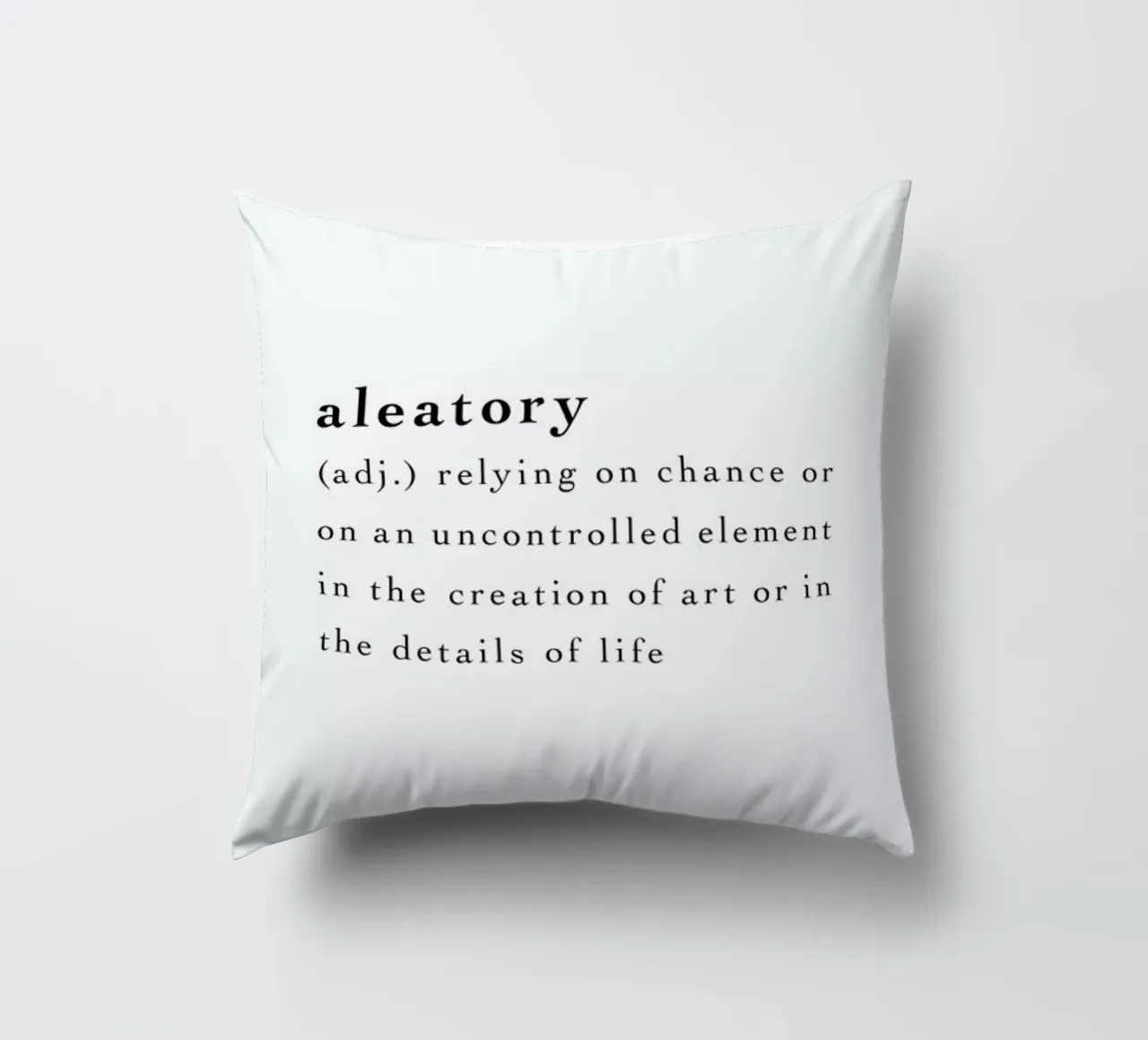 Aleatory cuscino da Studio One
