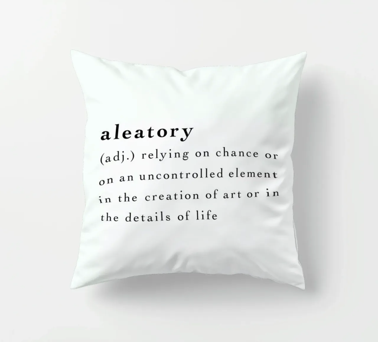 Aleatory cuscino da Studio One