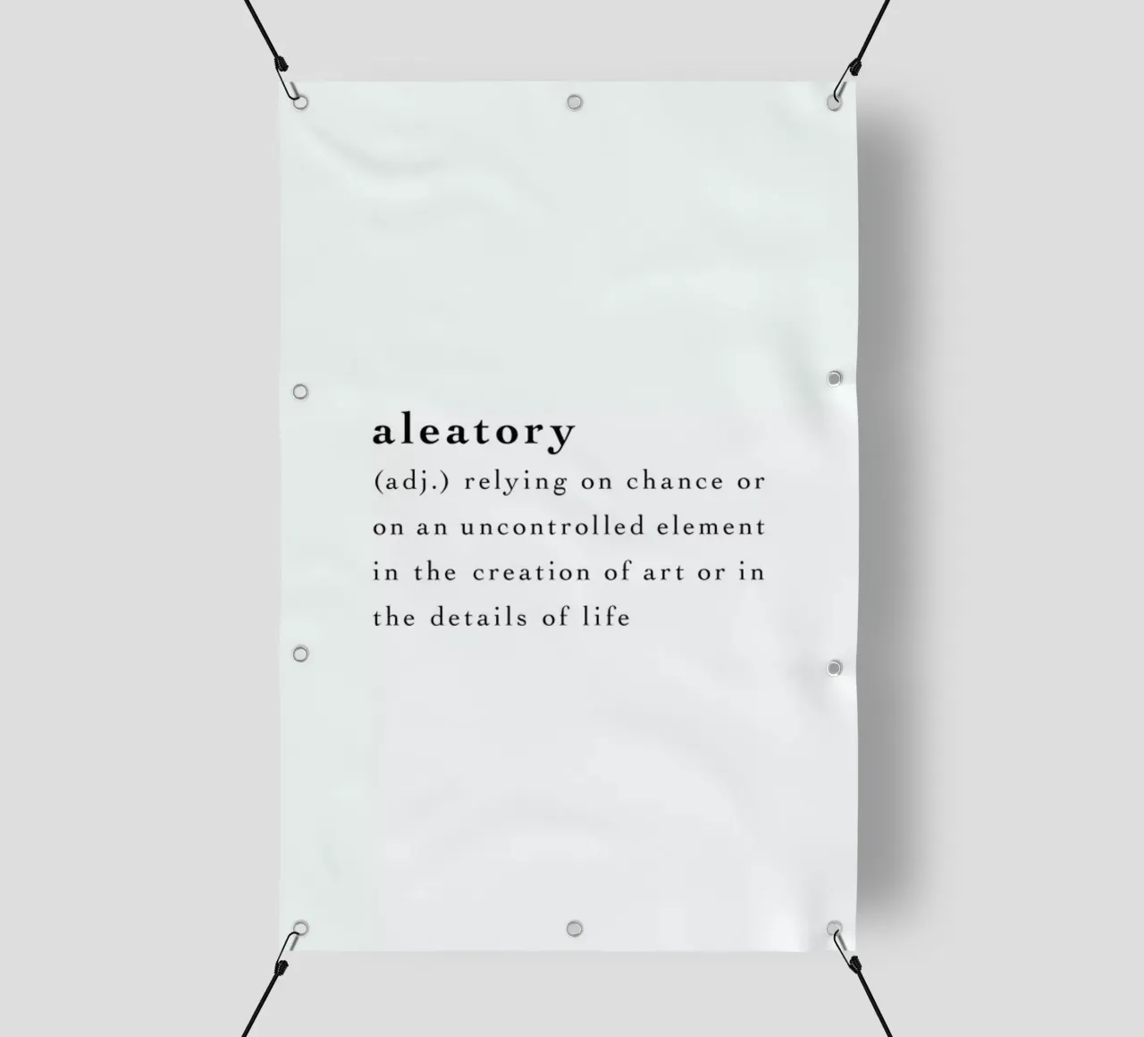 Aleatory telo in pvc da Studio One