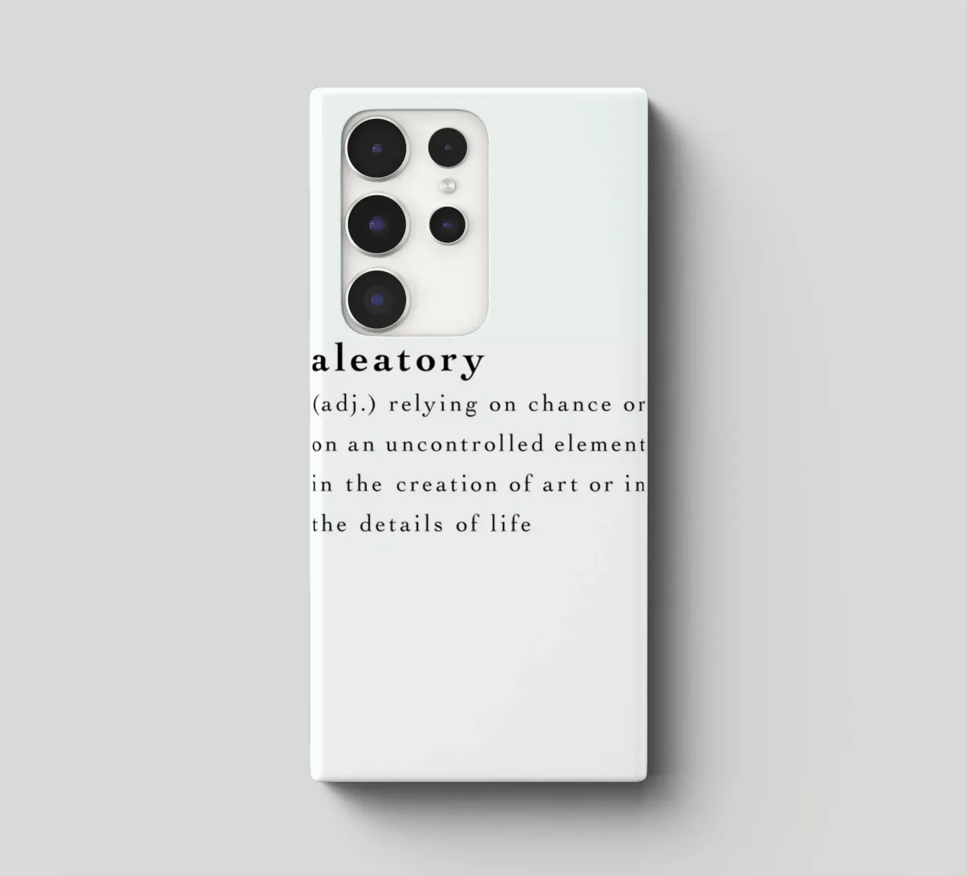 Aleatory cover samsung da Studio One