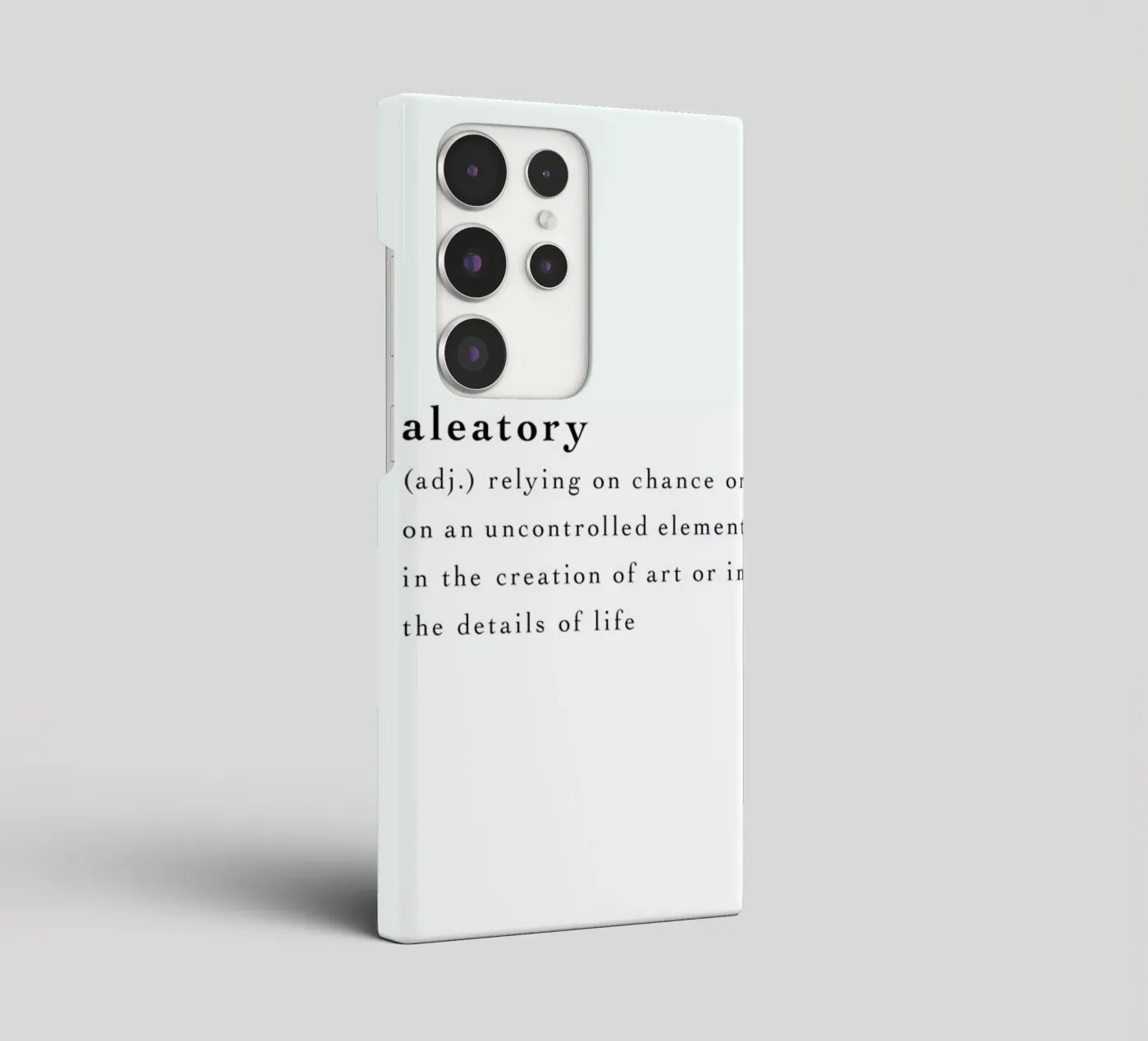 Aleatory cover samsung da Studio One