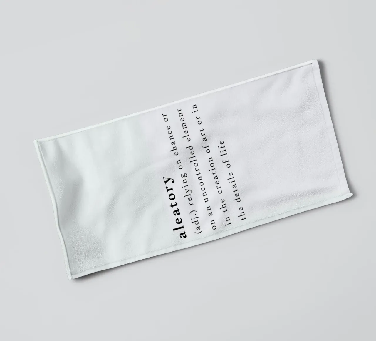 Aleatory badhanddoek van Studio One