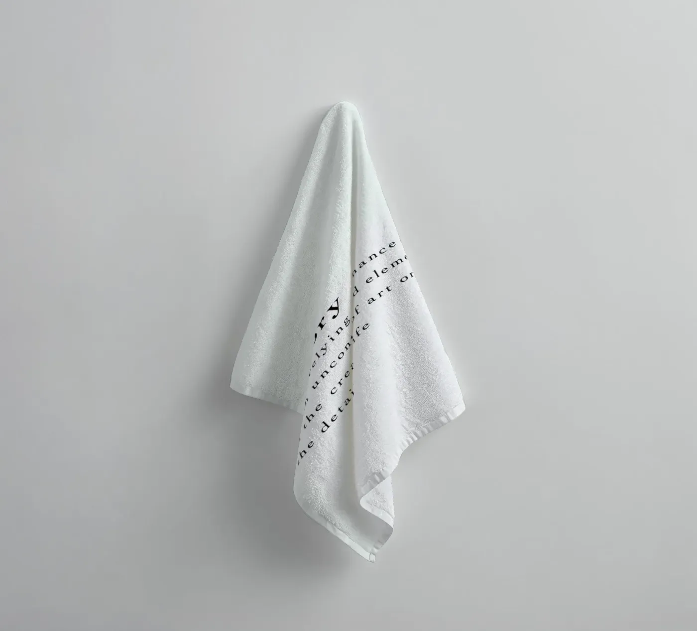 Aleatory badhanddoek van Studio One