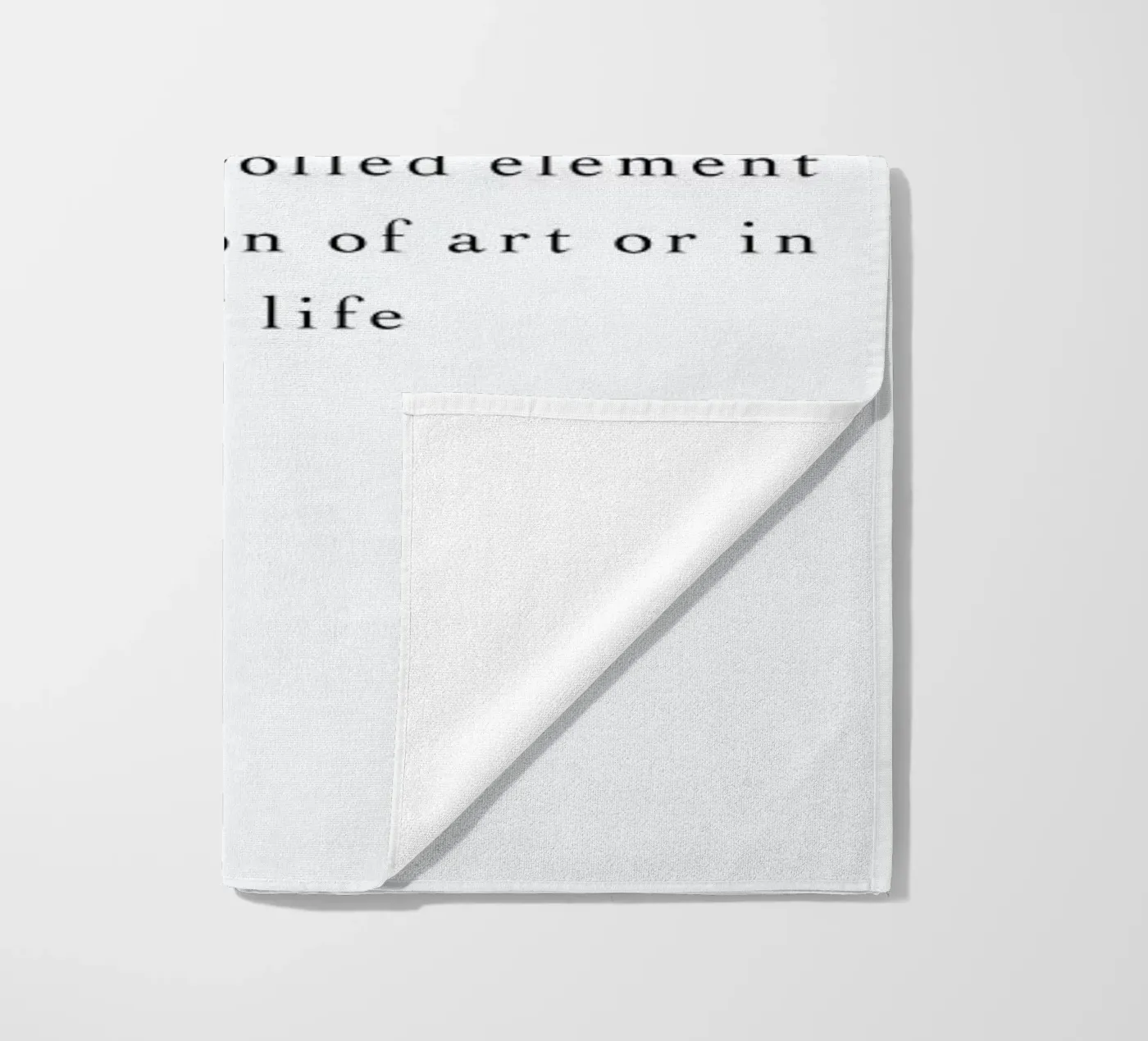 Aleatory strandhanddoek van Studio One