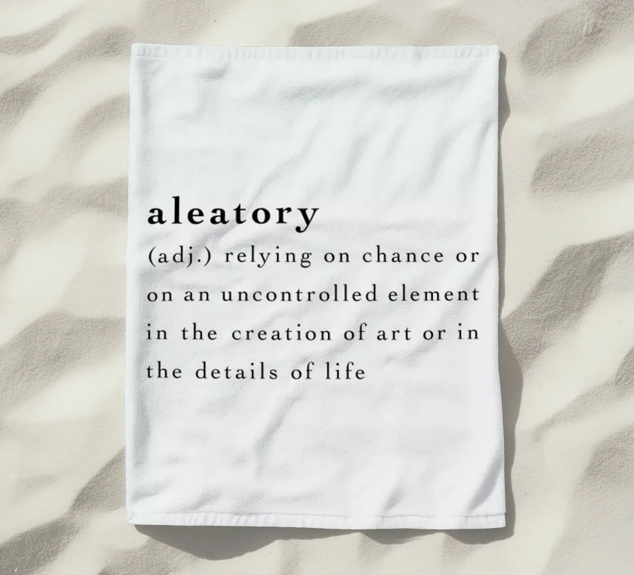 Aleatory telo mare da Studio One