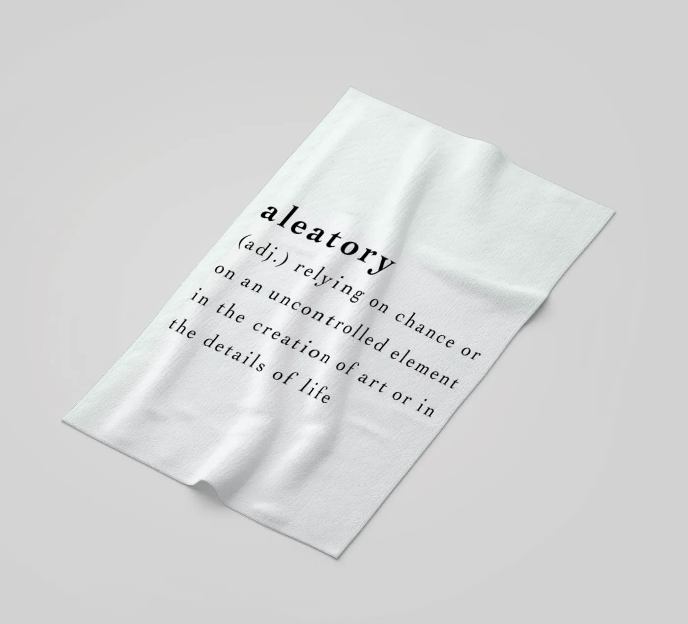 Aleatory strandhanddoek van Studio One