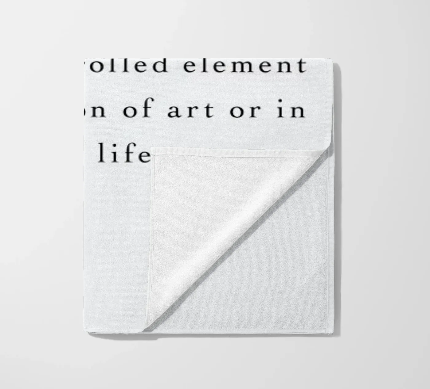 Aleatory strandhanddoek van Studio One