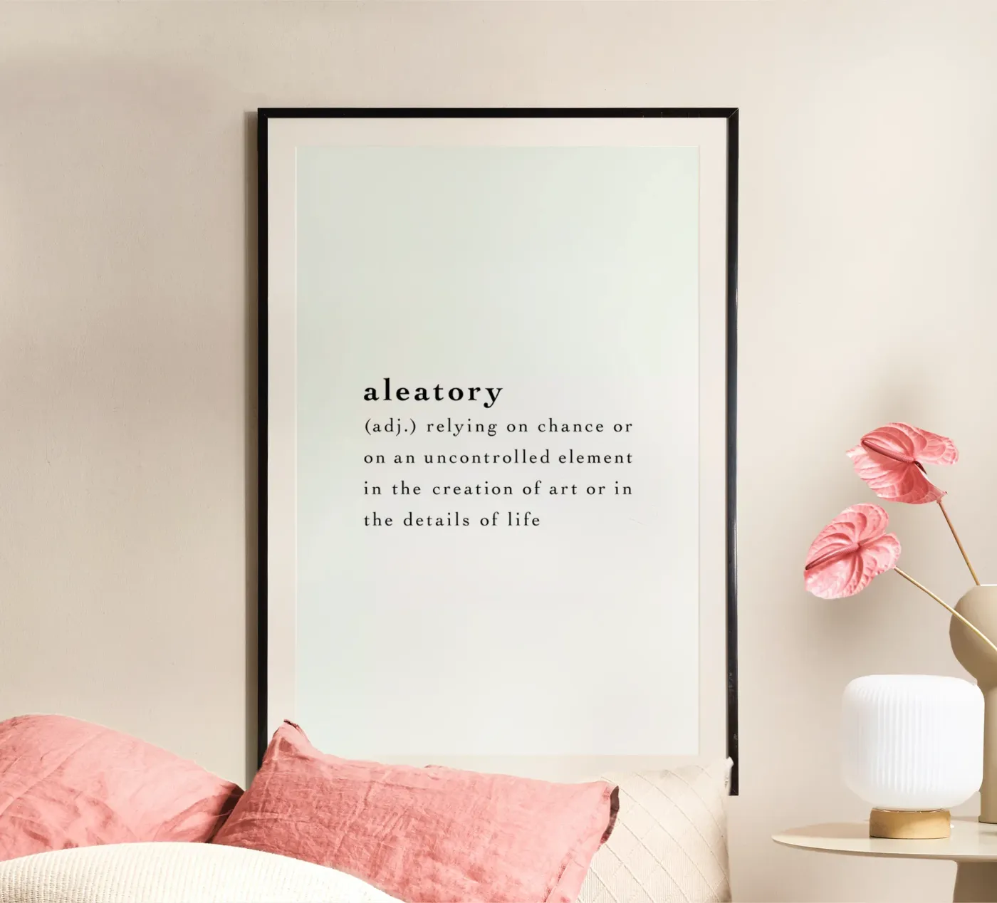 Aleatory Poster von Studio One