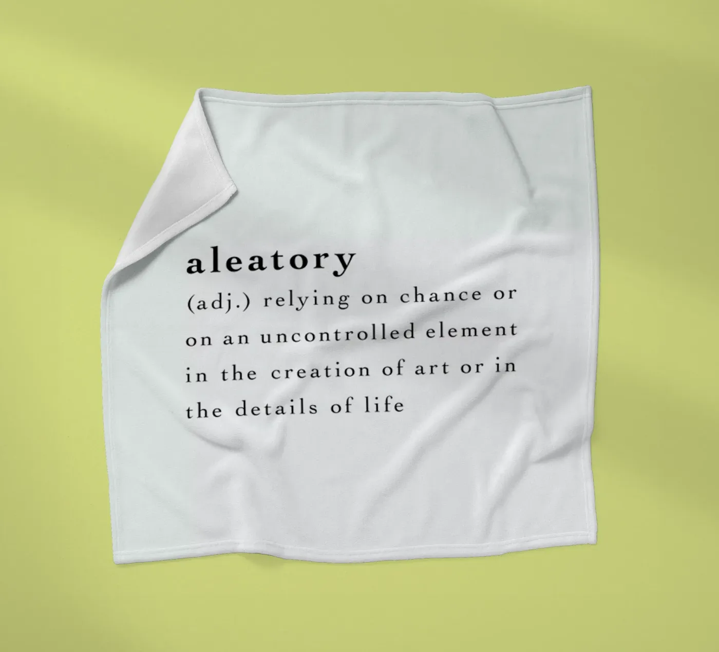 Aleatory Fleecedecke von Studio One