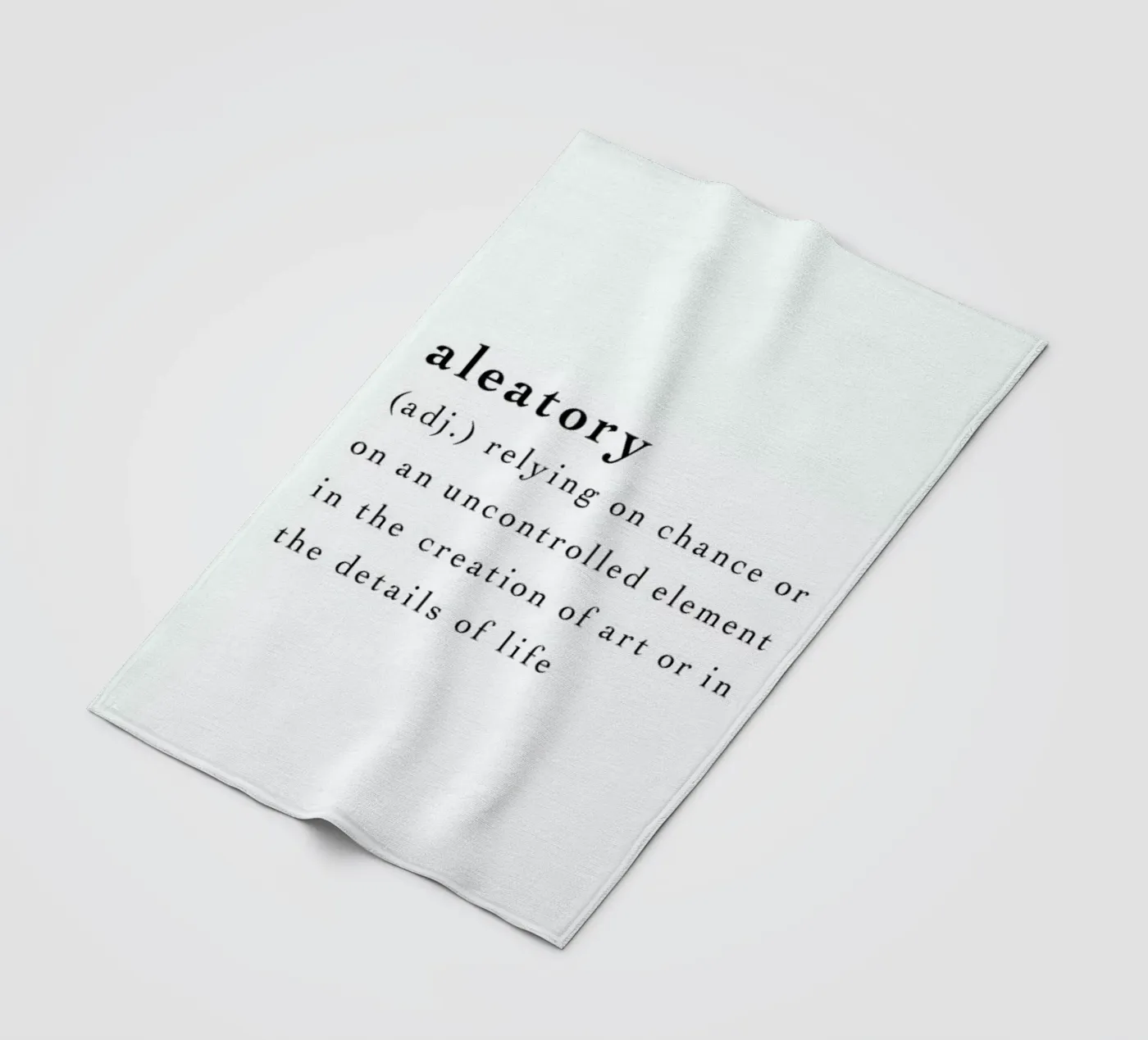 Aleatory Fleecedecke von Studio One