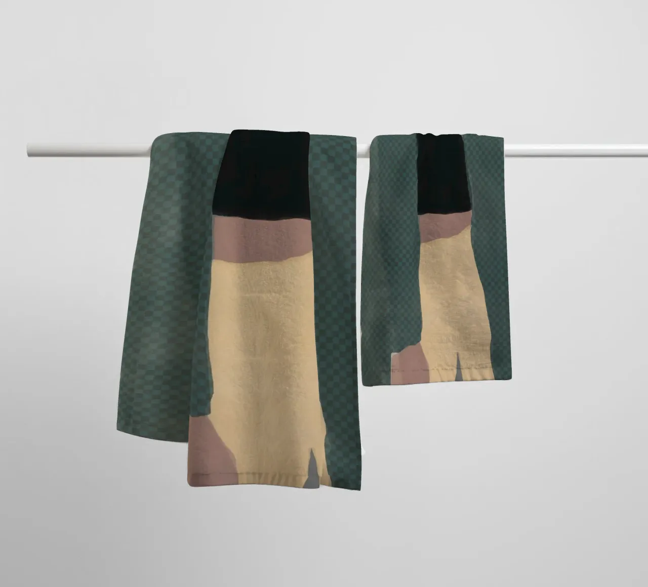 Moda figura 11 asciugamano da bagno da Little Dean