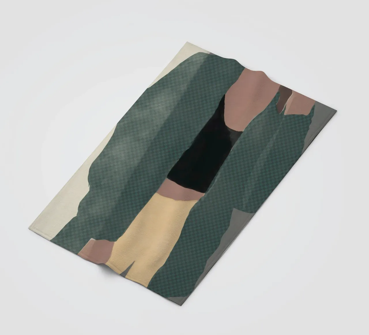 Moda figura 11 coperta in pile da Little Dean