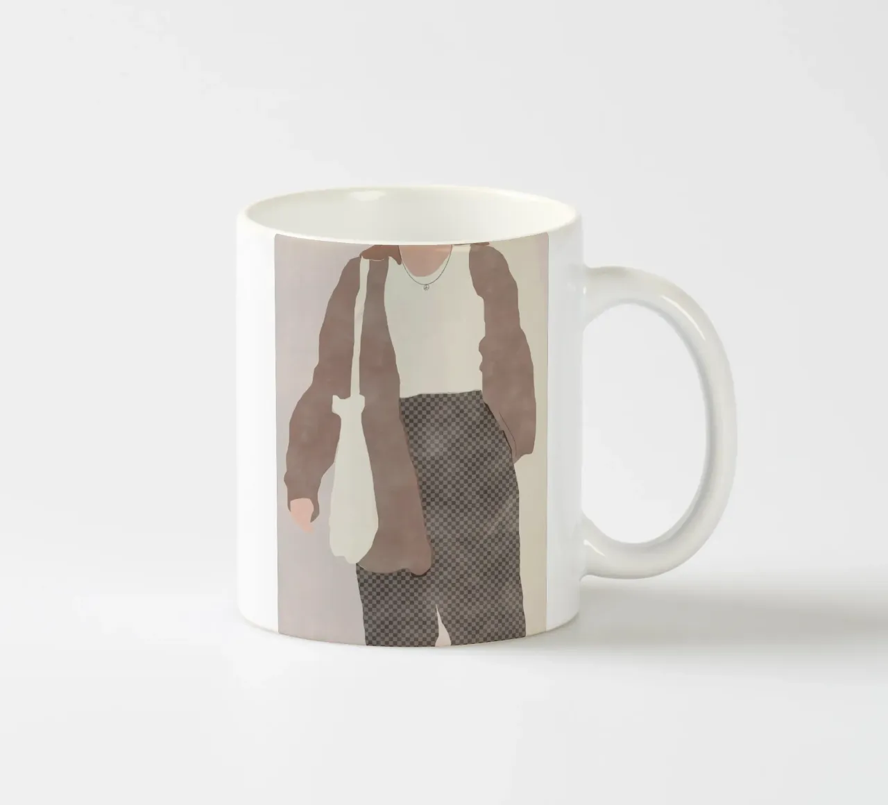 Moda figura 12 tazza in ceramica da Little Dean