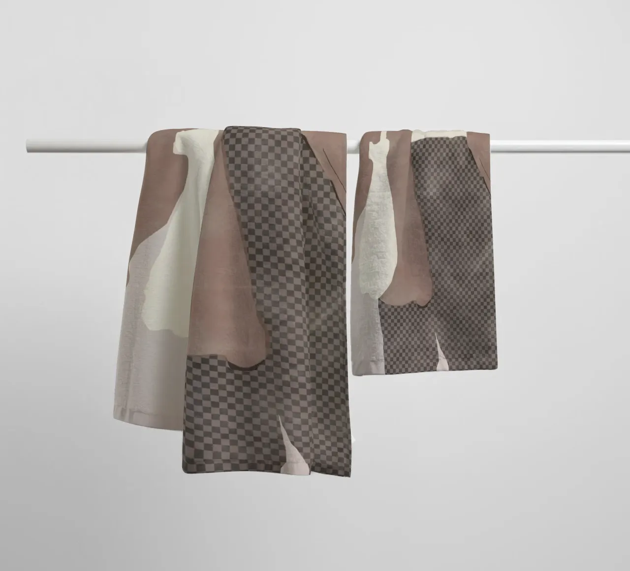 Moda figura 12 asciugamano da bagno da Little Dean