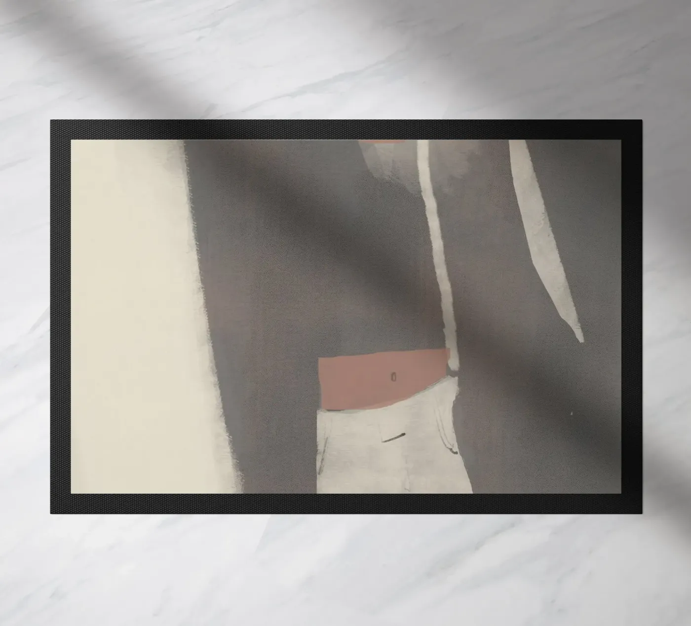 Modefigur 14 Fußmatte von Little Dean