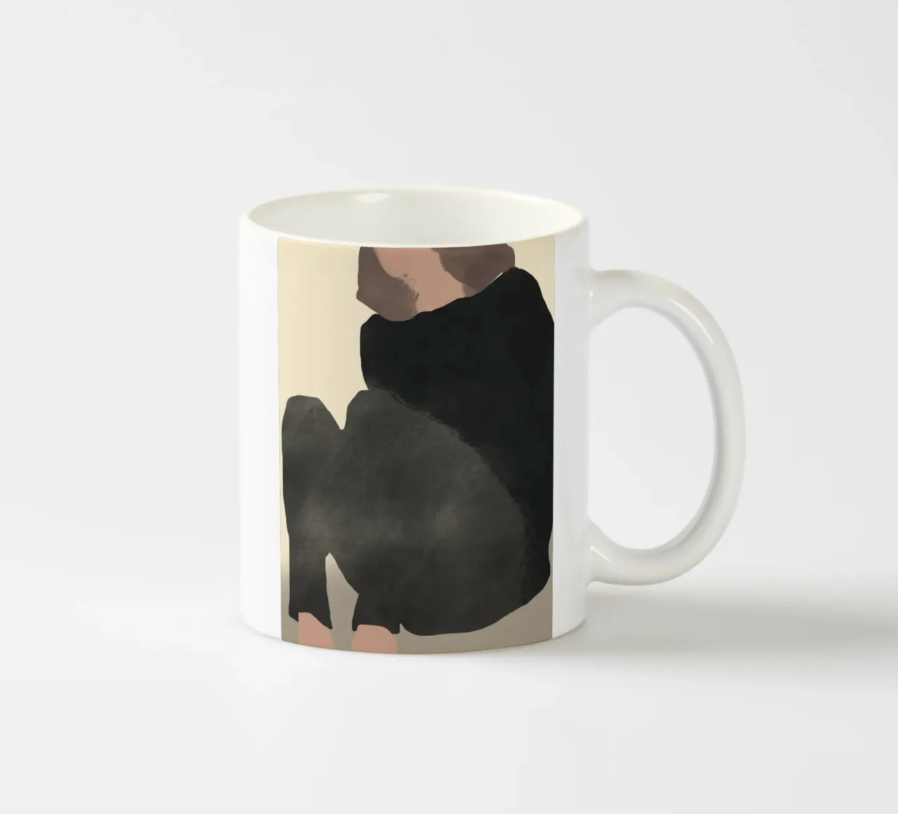 Moda figura 17 tazza in ceramica da Little Dean
