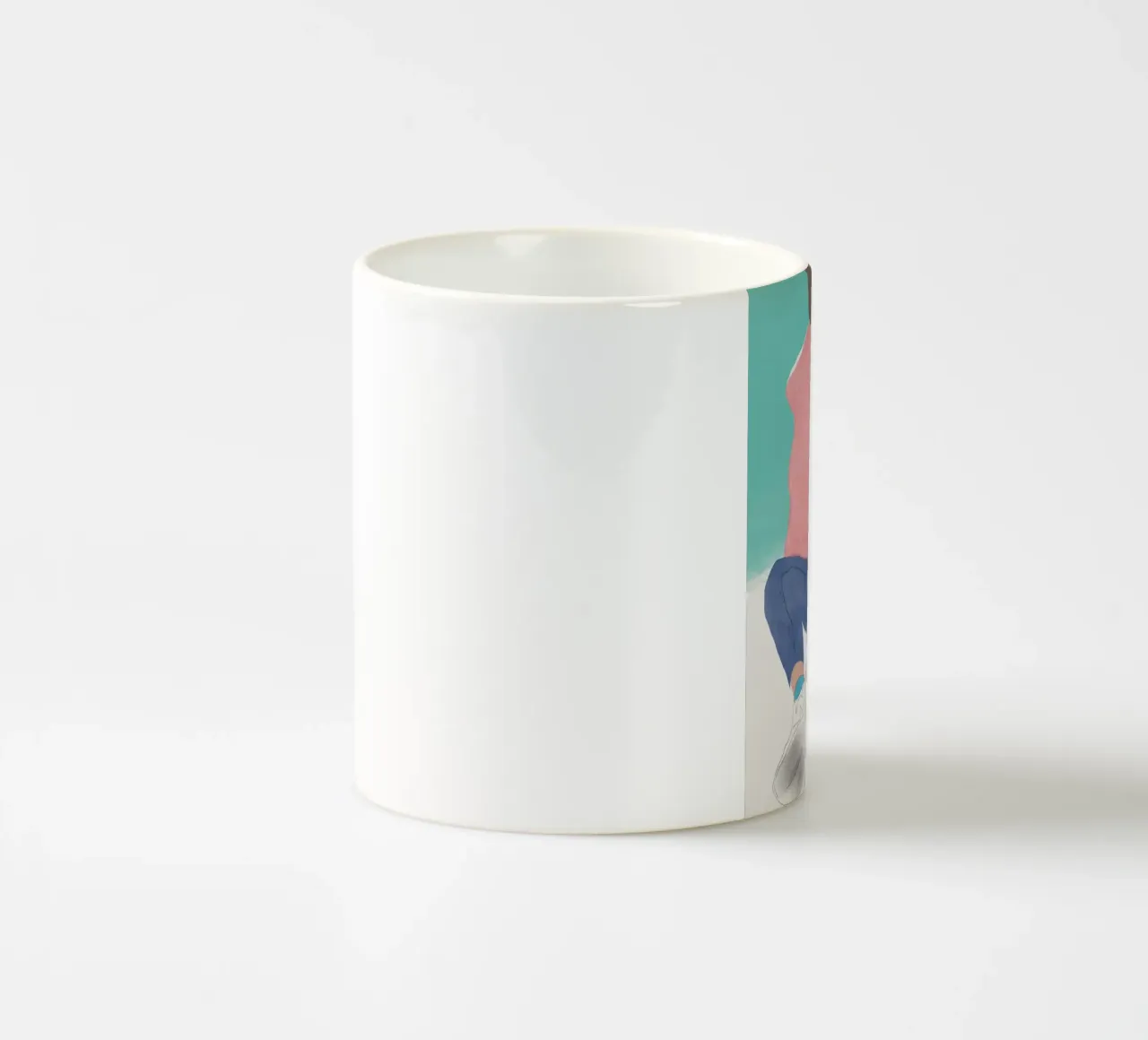 Moda figura 18 tazza in ceramica da Little Dean