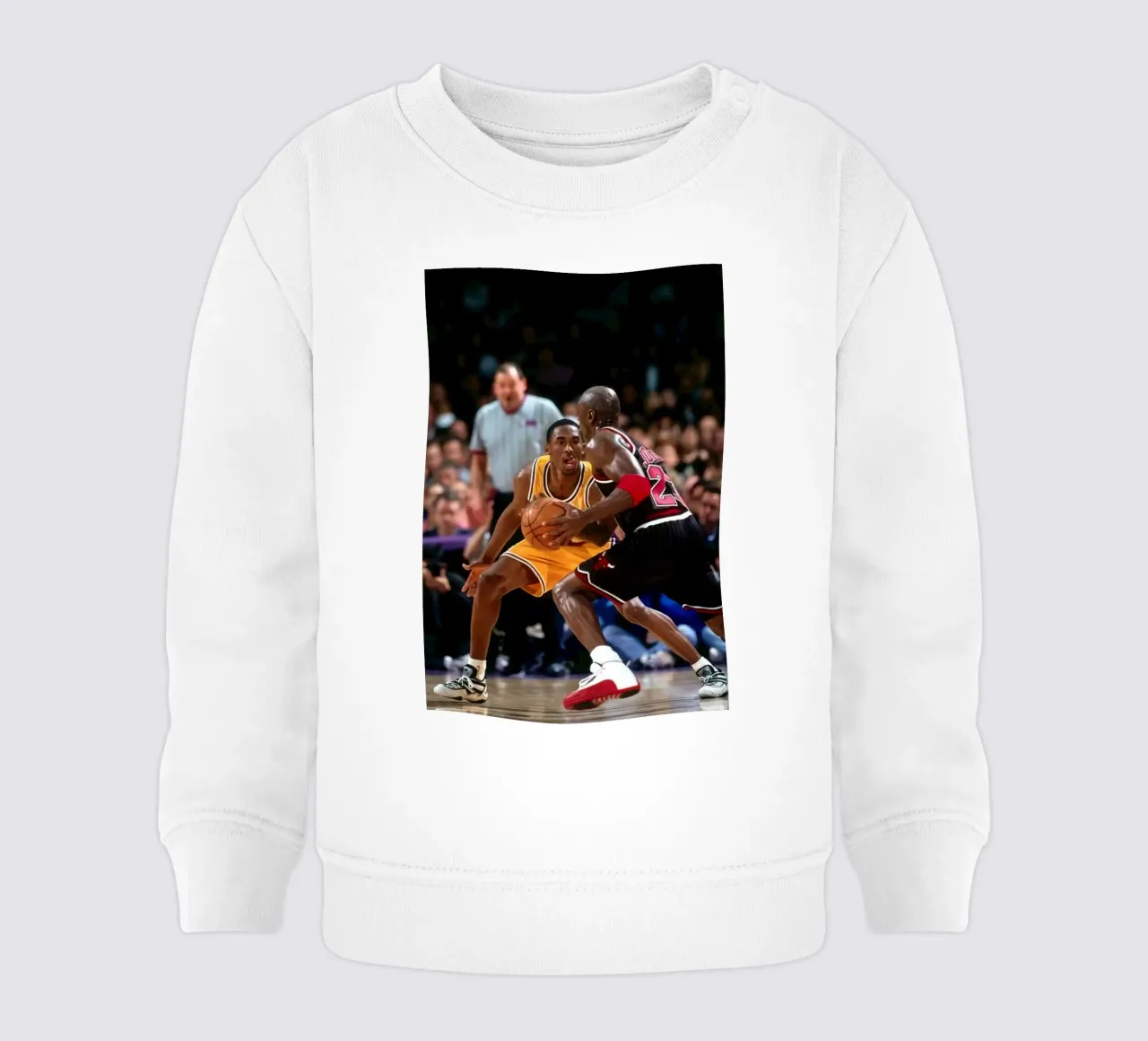 Le duel des légendes des Lakers sweat pour bébé de FAKE ARTWORK STORE