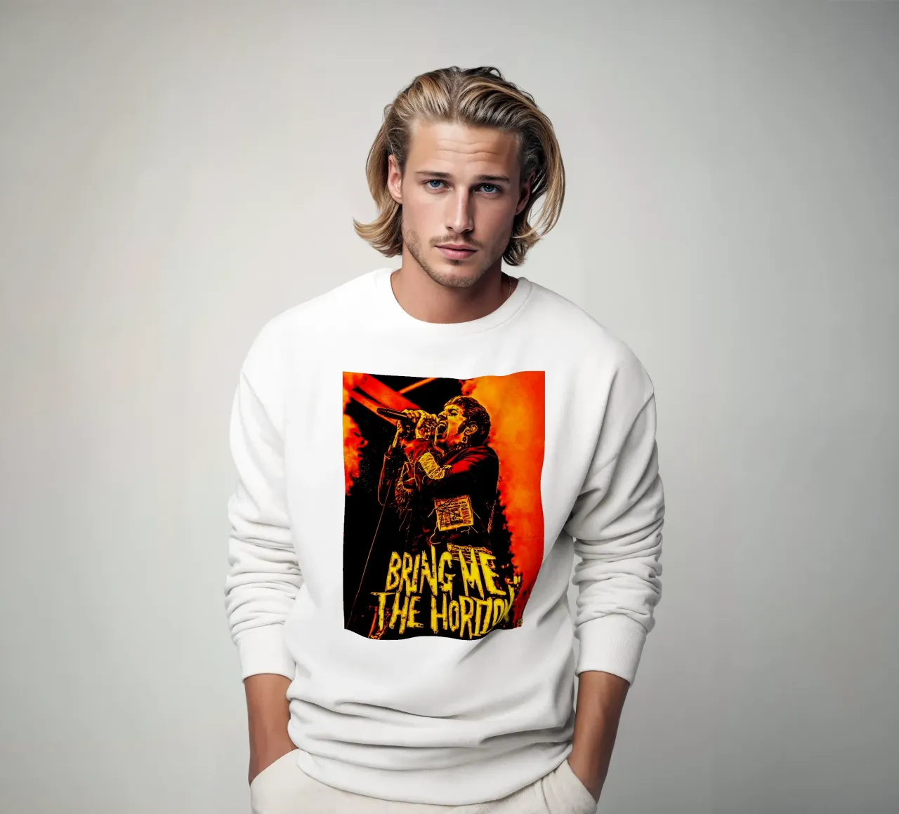 Bring Me The Horizon 4 Arte felpa da music soul