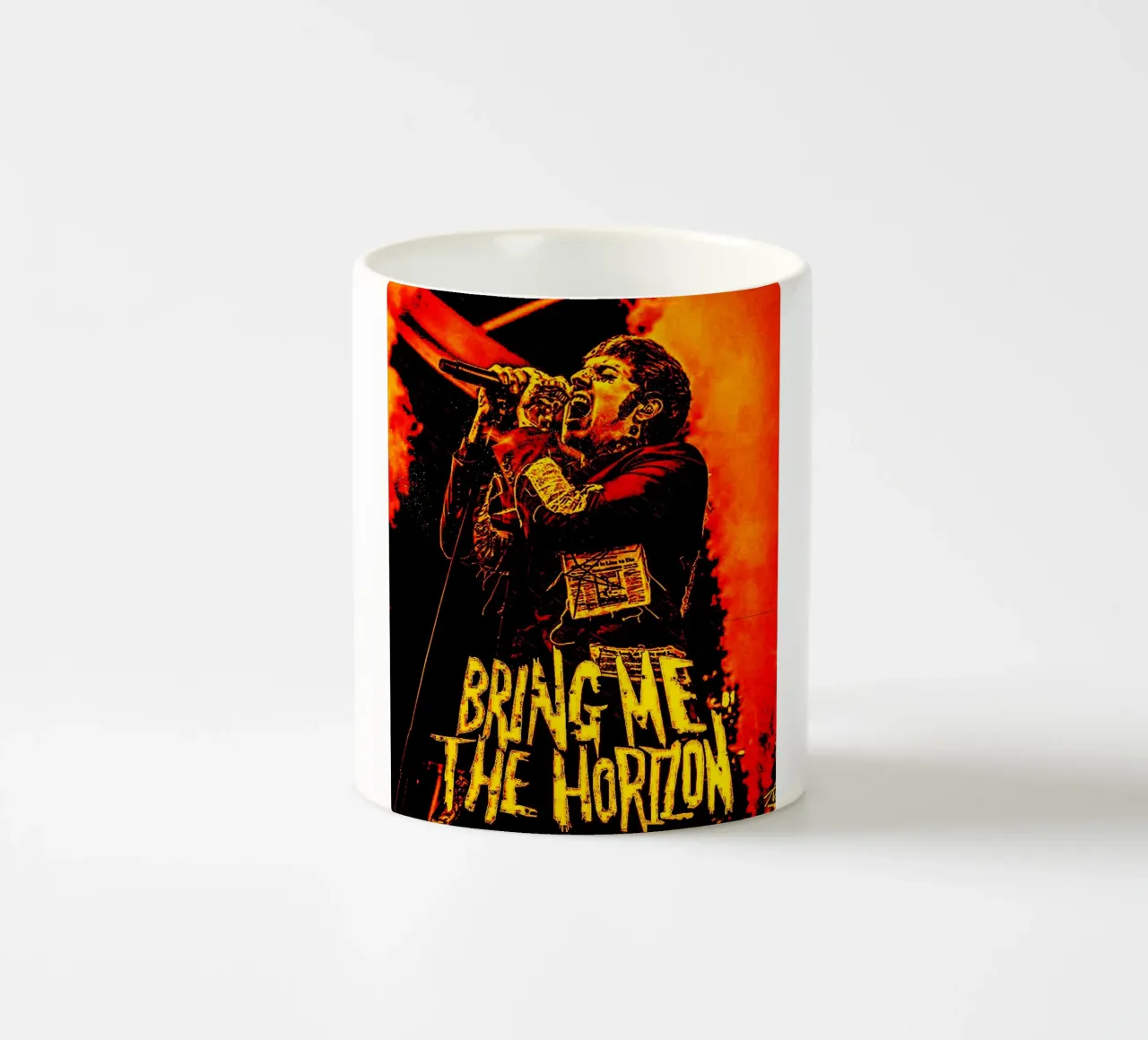 Bring Me The Horizon 4 Arte tazza in ceramica da music soul