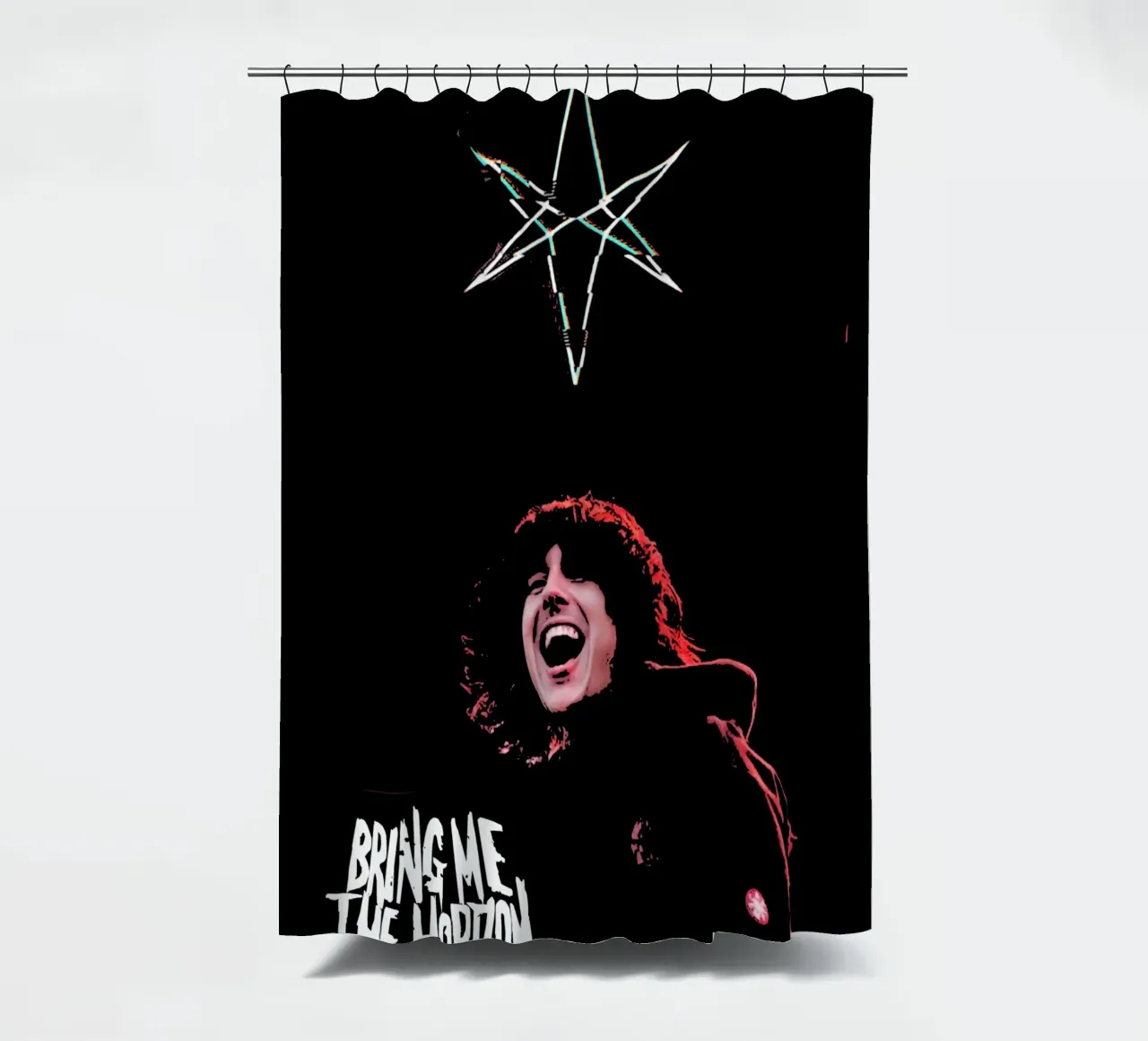 Bring Me The Horizon 5 Arte tenda da doccia da music soul