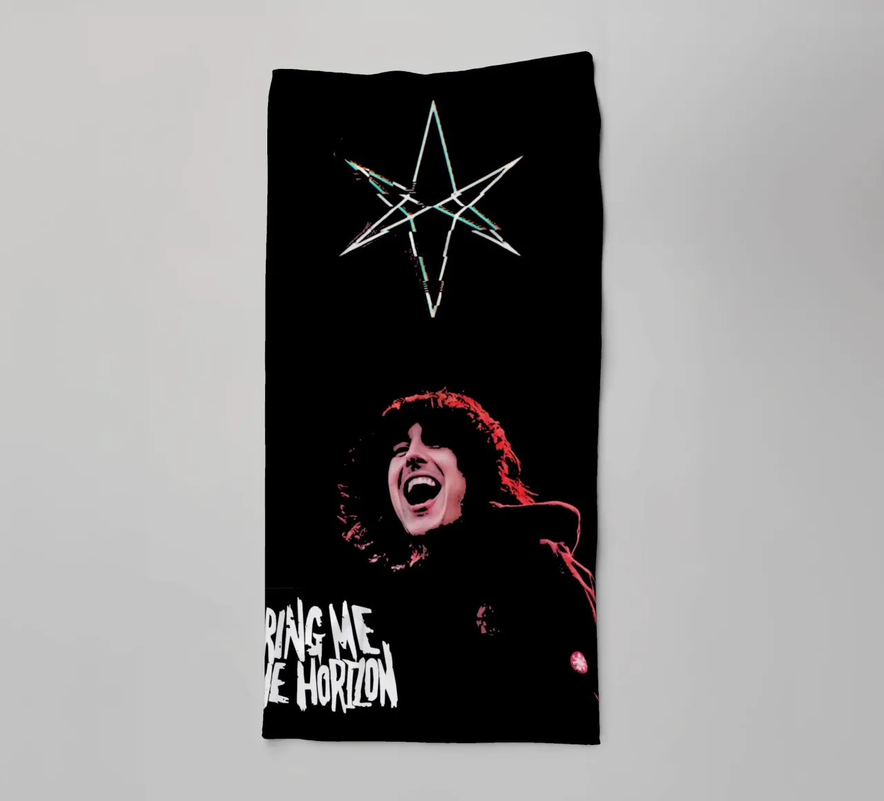 Bring Me The Horizon 5 Kunst Handtuch von music soul