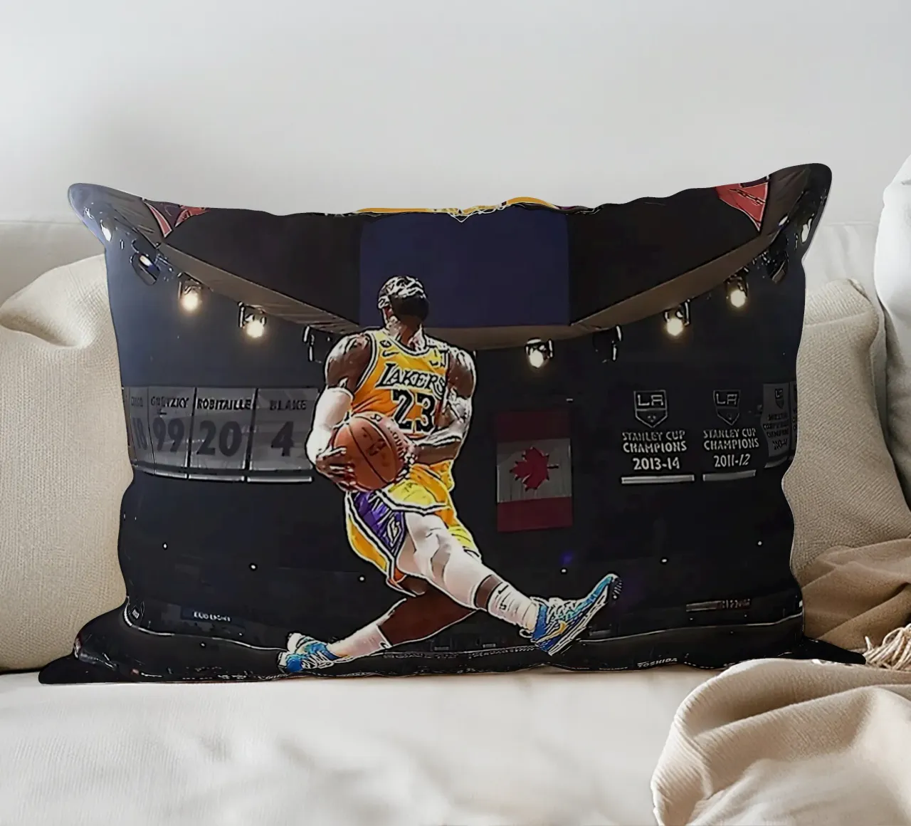 James Lebron Dunk cuscino da FAKE ARTWORK STORE