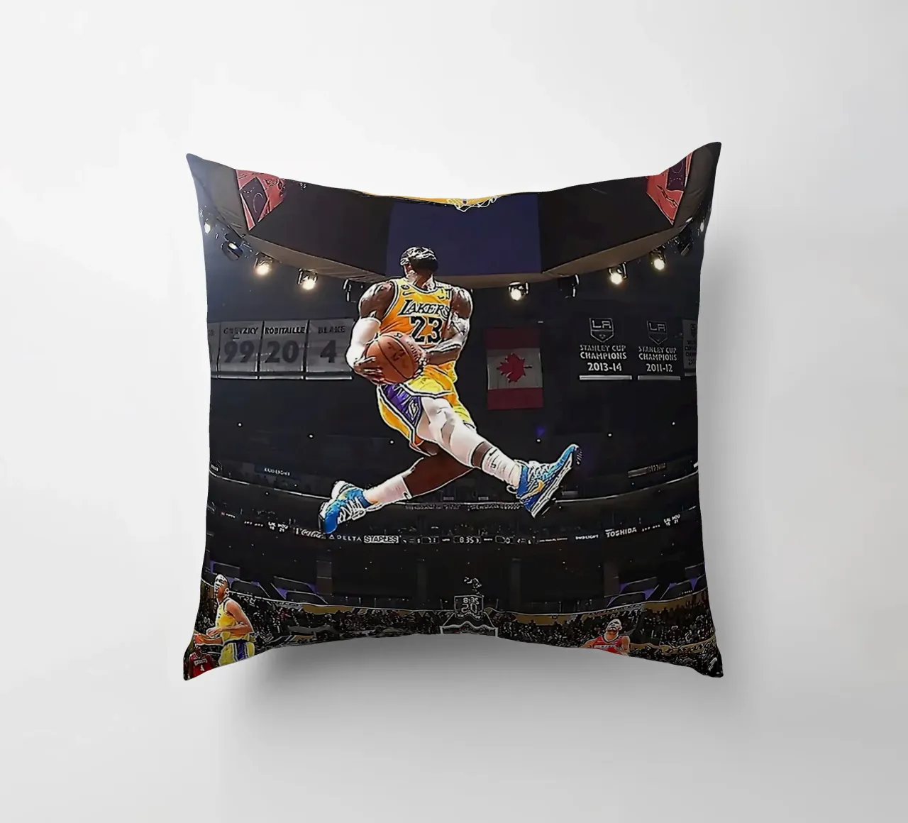 James Lebron Dunk cuscino da FAKE ARTWORK STORE