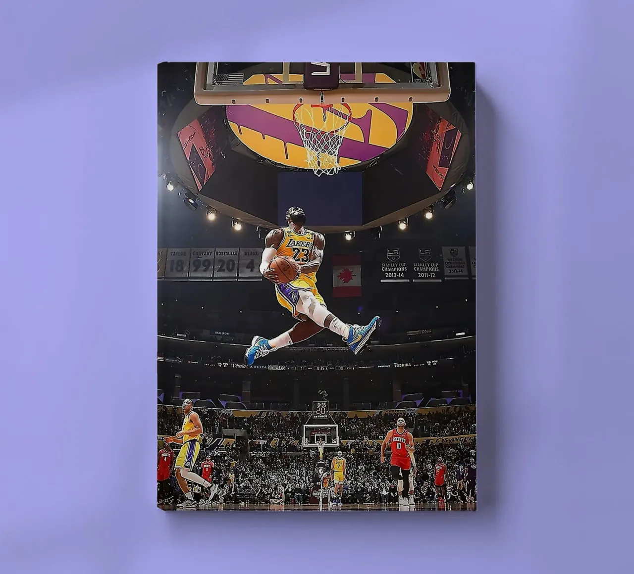 James Lebron Dunk Notizbuch von FAKE ARTWORK STORE