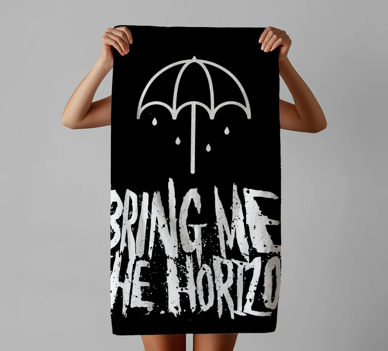 Bring Me The Horizon 2 Art towel by music soul