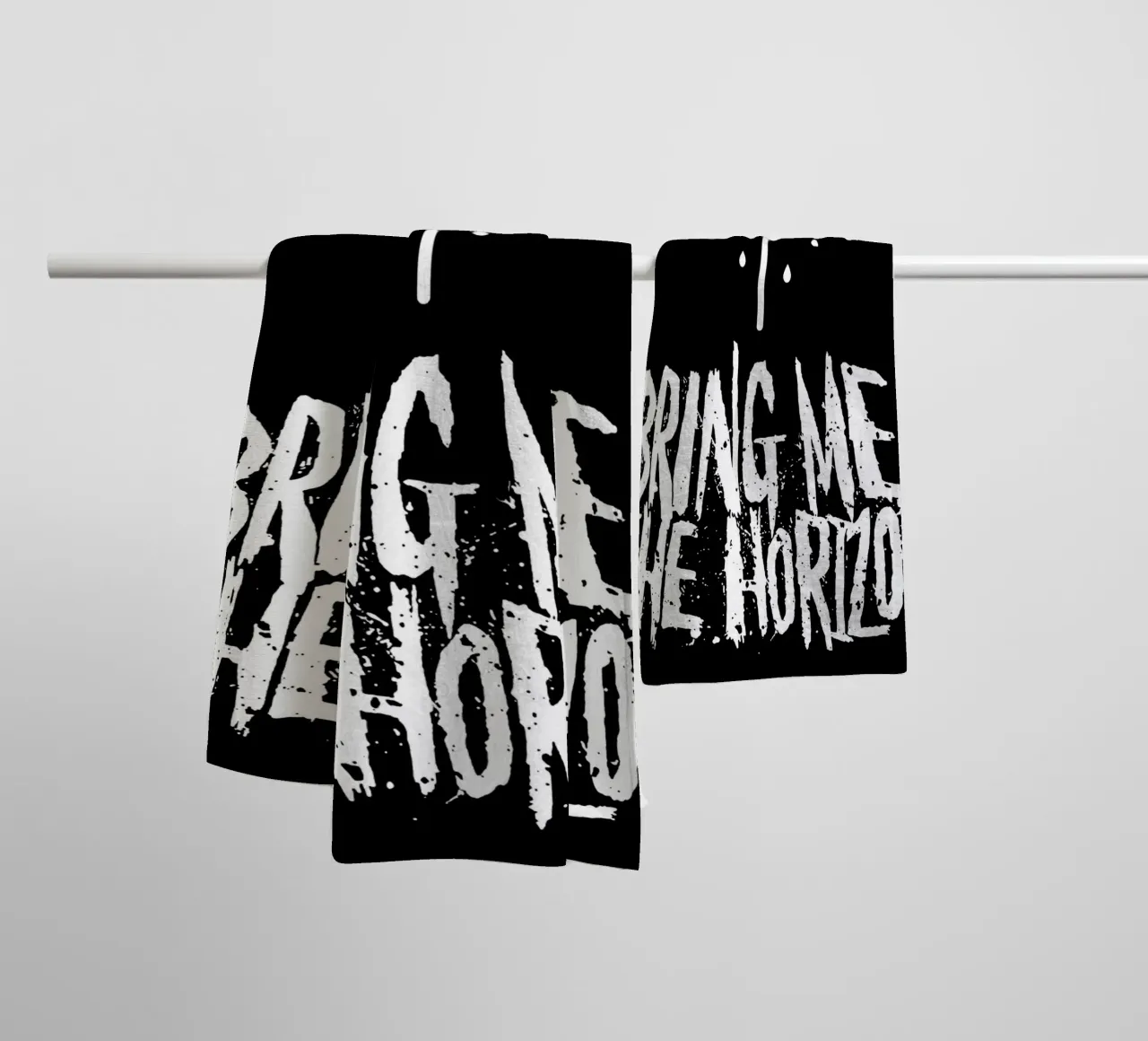 Bring Me The Horizon 2 Art towel by music soul