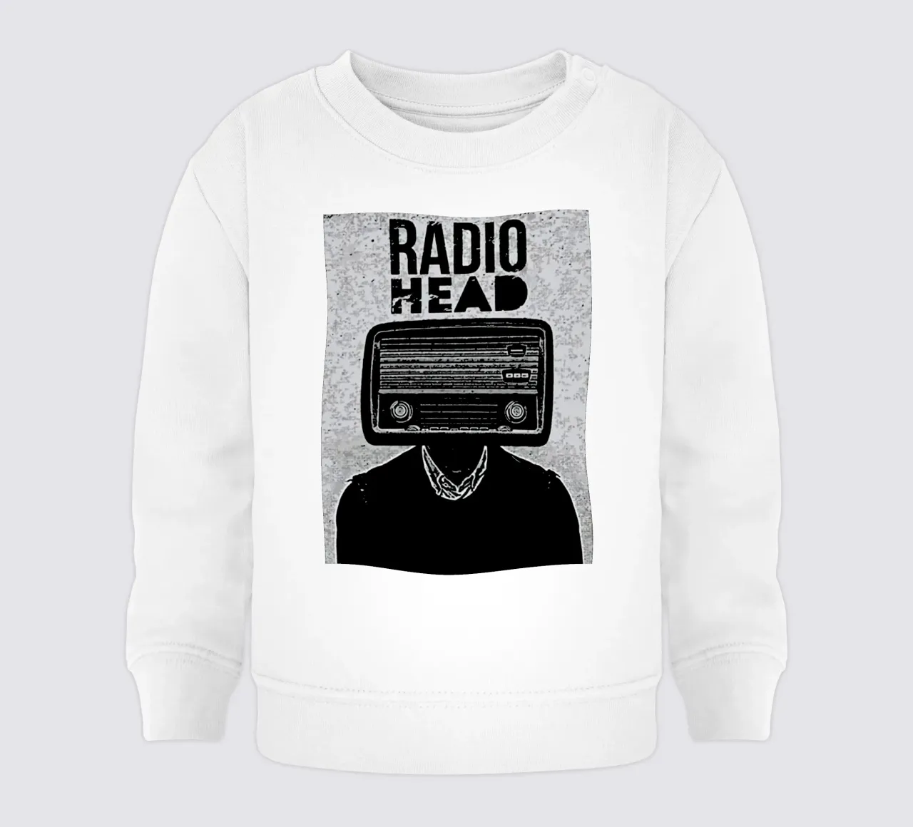 Radio Head 1 Art felpa neonato da music soul