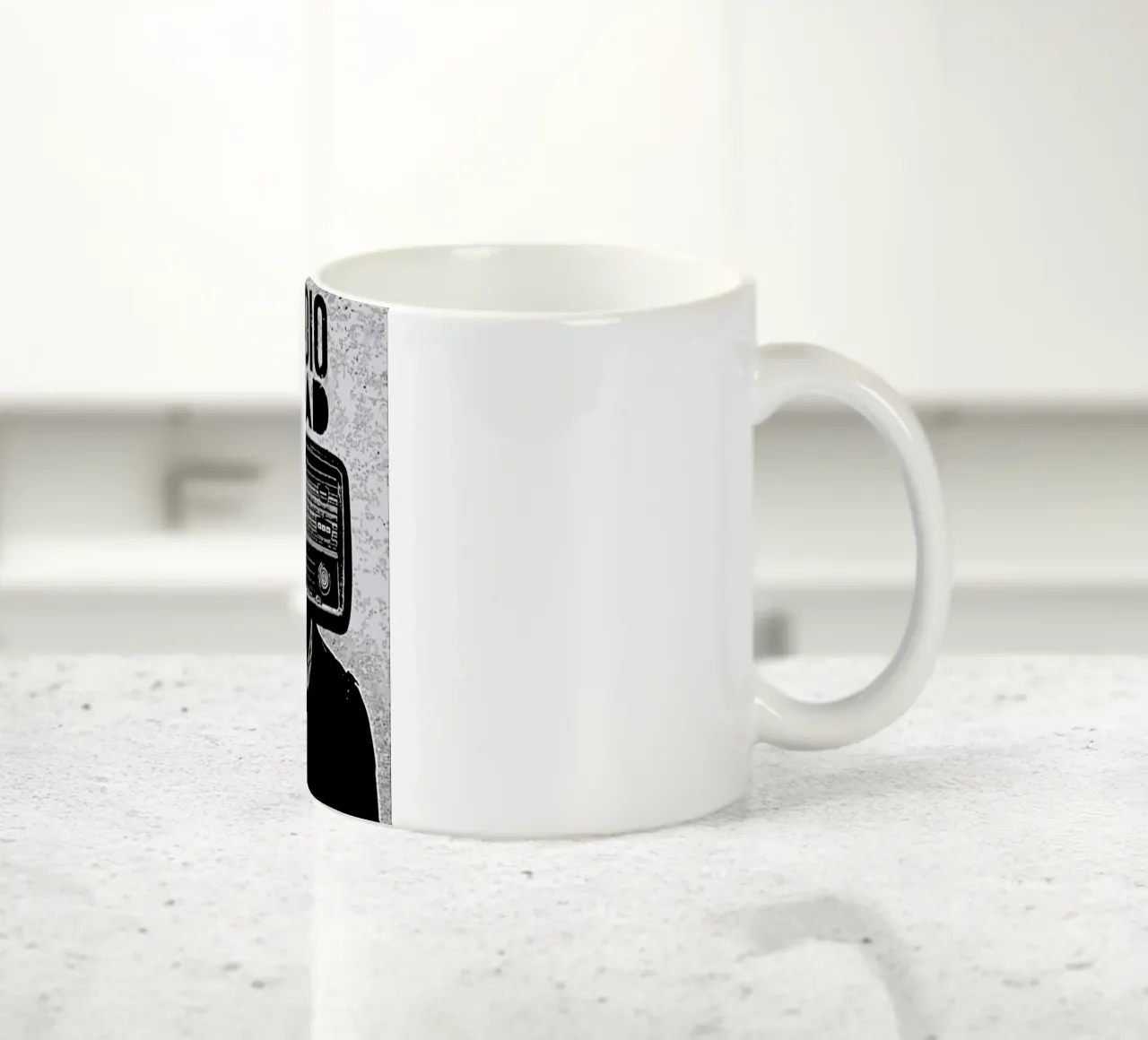 Radio Head 1 Art tazza in ceramica da music soul