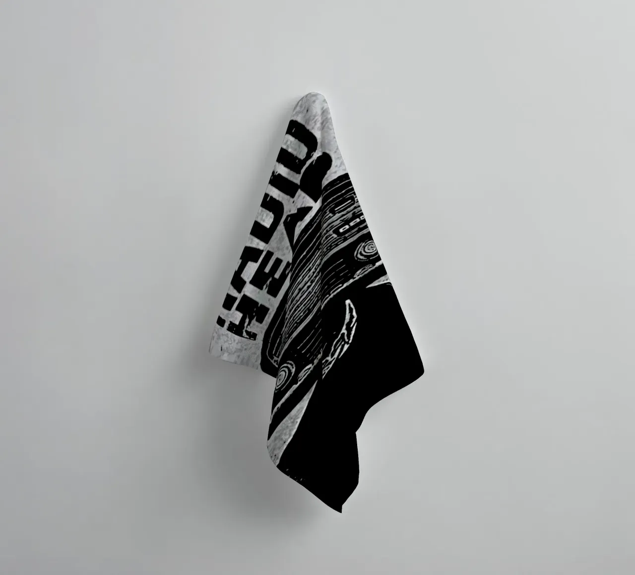 Radio Head 1 Art towel by music soul