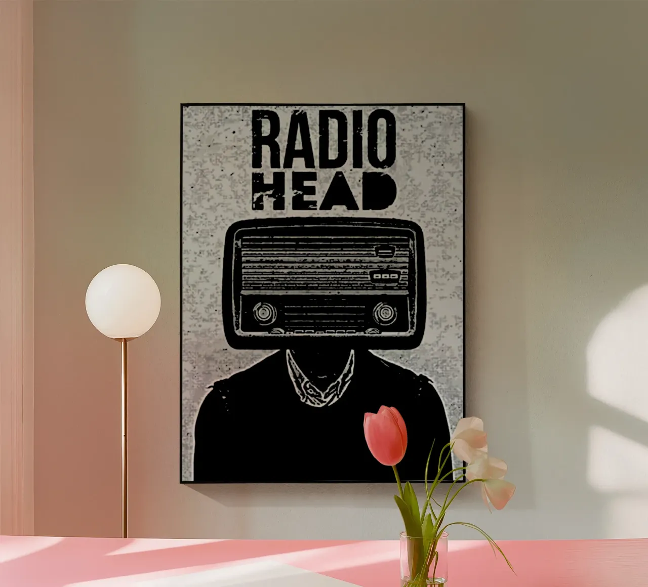 Radio Head 1 Art plexiglass da music soul