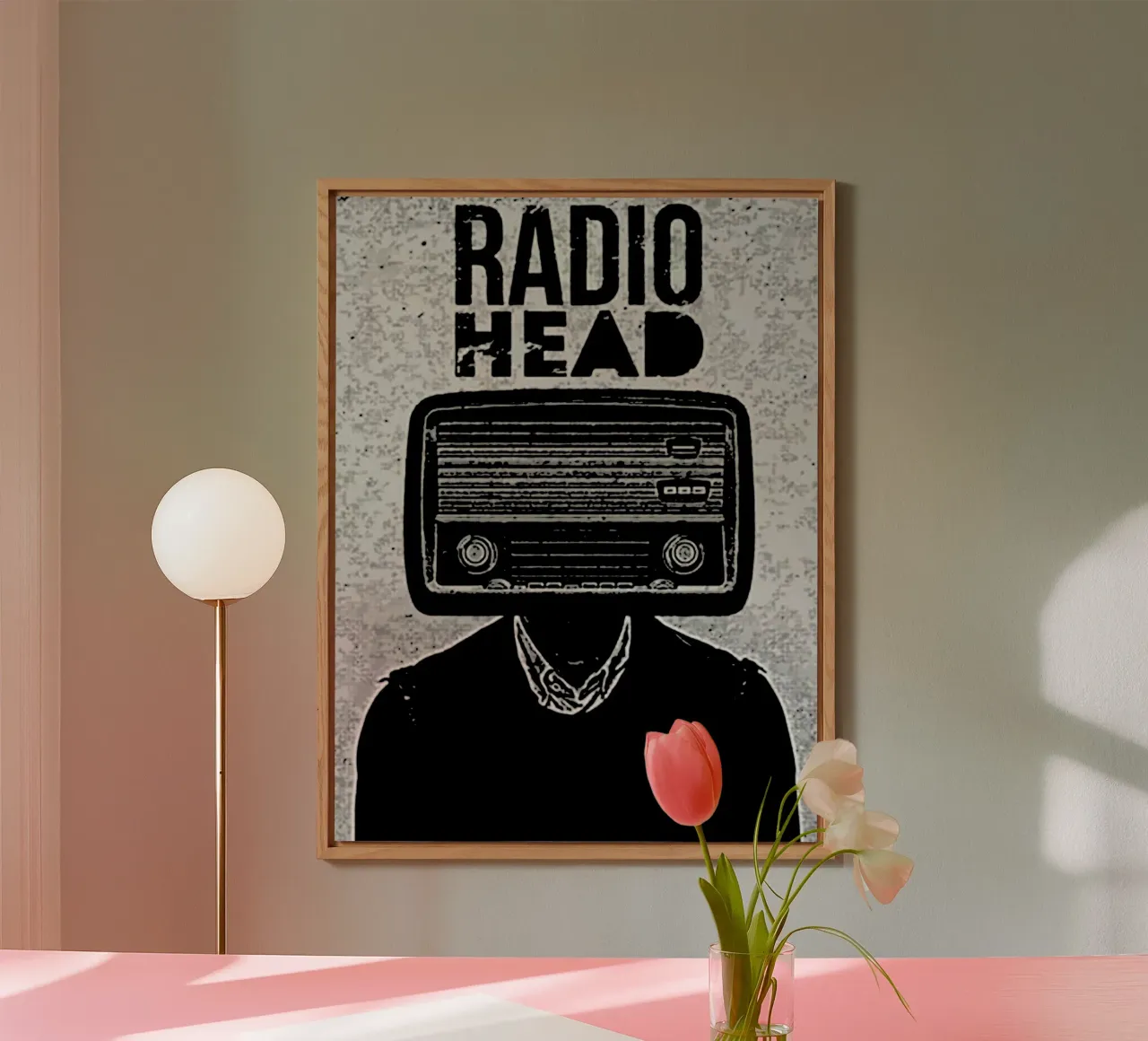 Radio Head 1 Art alluminio dibond da music soul