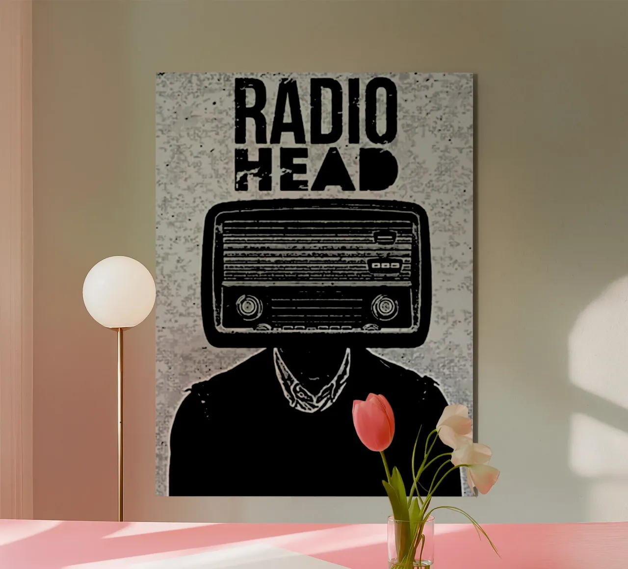 Radio Head 1 Art alluminio dibond da music soul