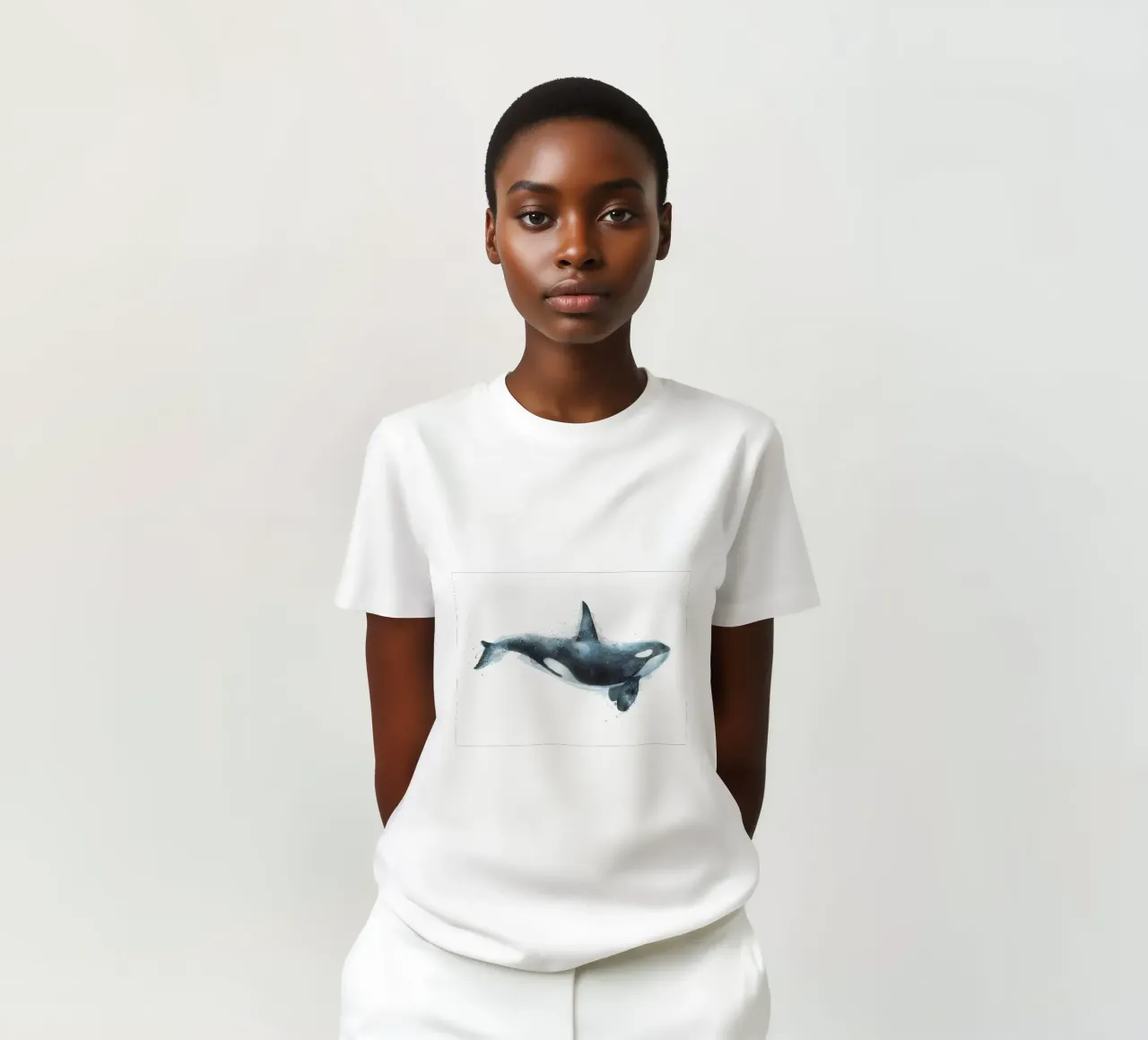 De orka t-shirt van Rachel Gallery