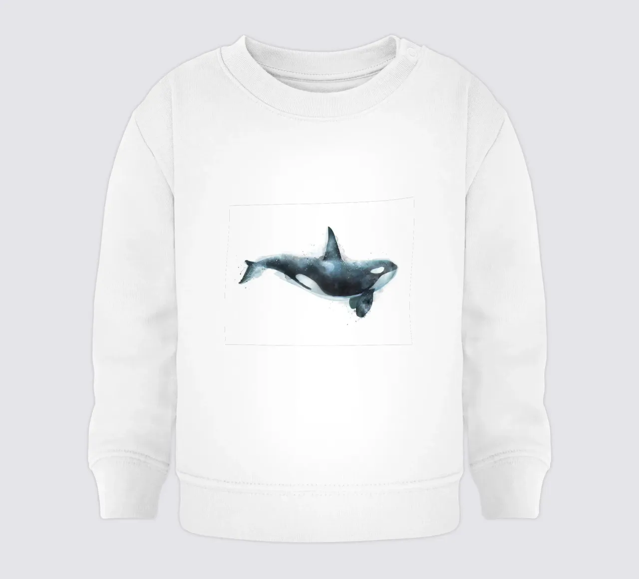L'Orca felpa neonato da Rachel Gallery