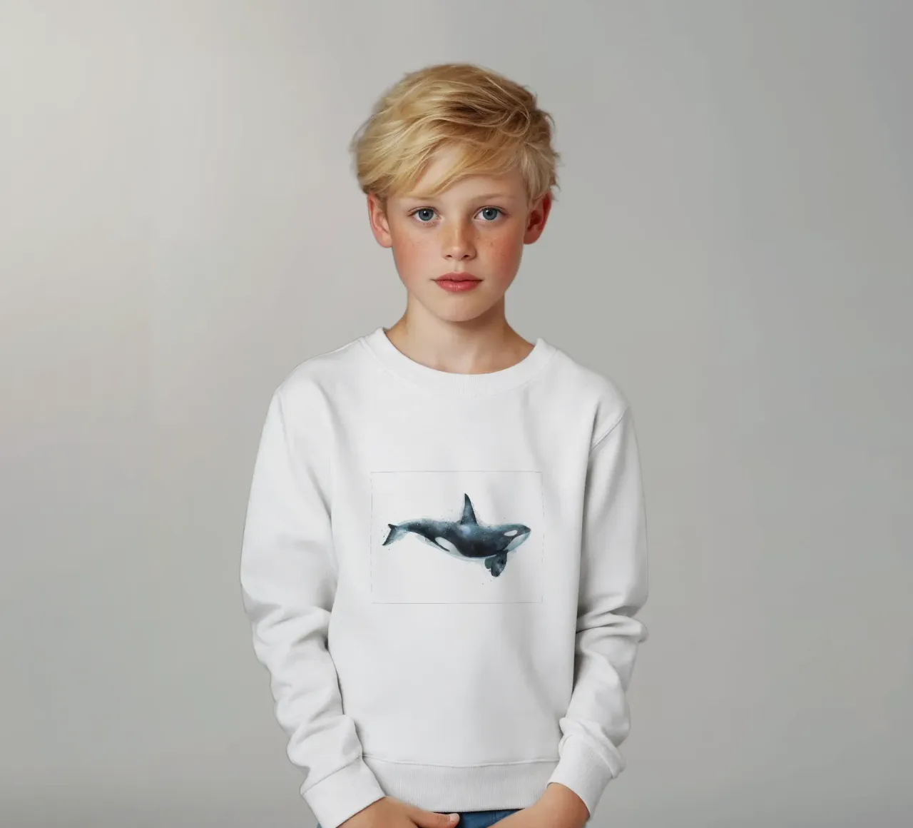 L'Orca felpa bambino da Rachel Gallery