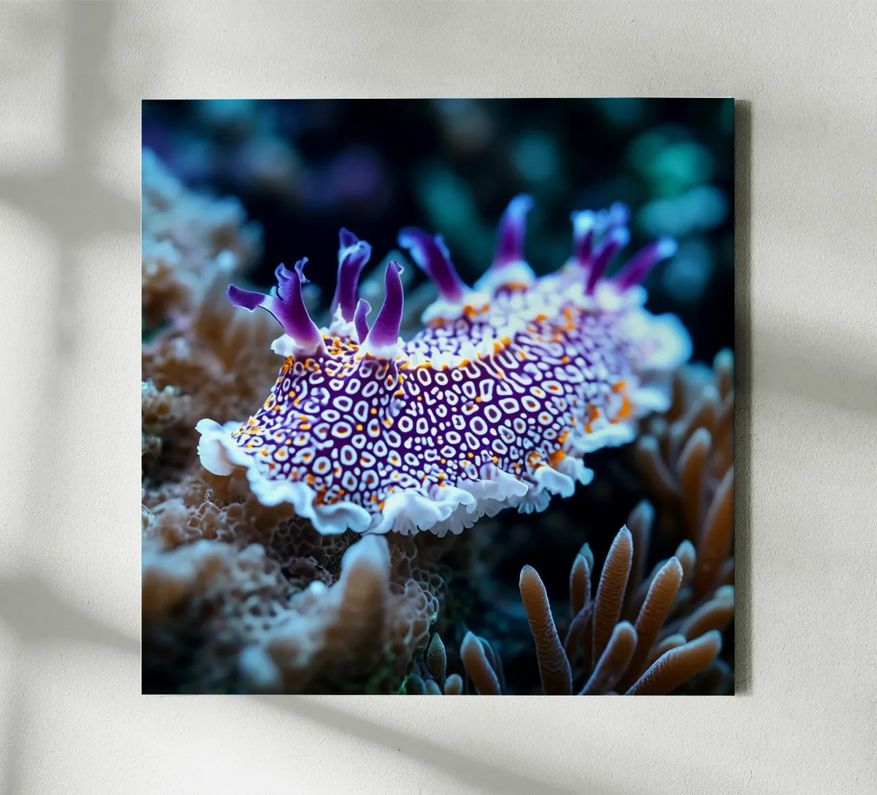 Whispers of the Ocean canvas with Floater frame by PhotoVibe Decor