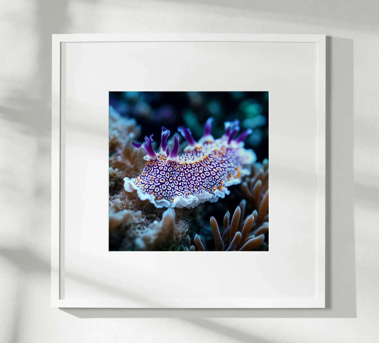 Das Flüstern des Ozeans Poster mit Kunststoffrahmen von PhotoVibe Decor