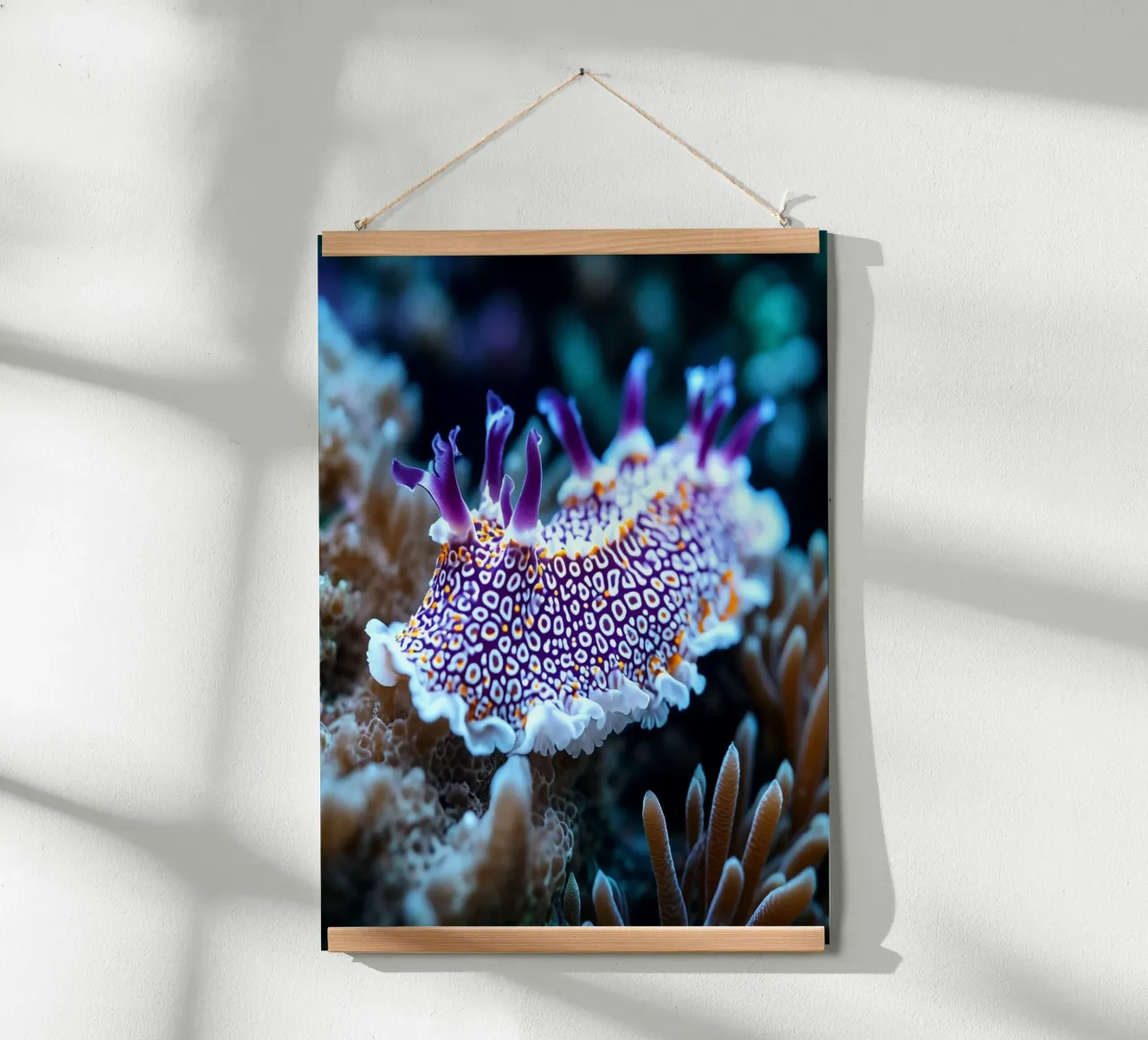 Das Flüstern des Ozeans Poster mit Kunststoffrahmen von PhotoVibe Decor