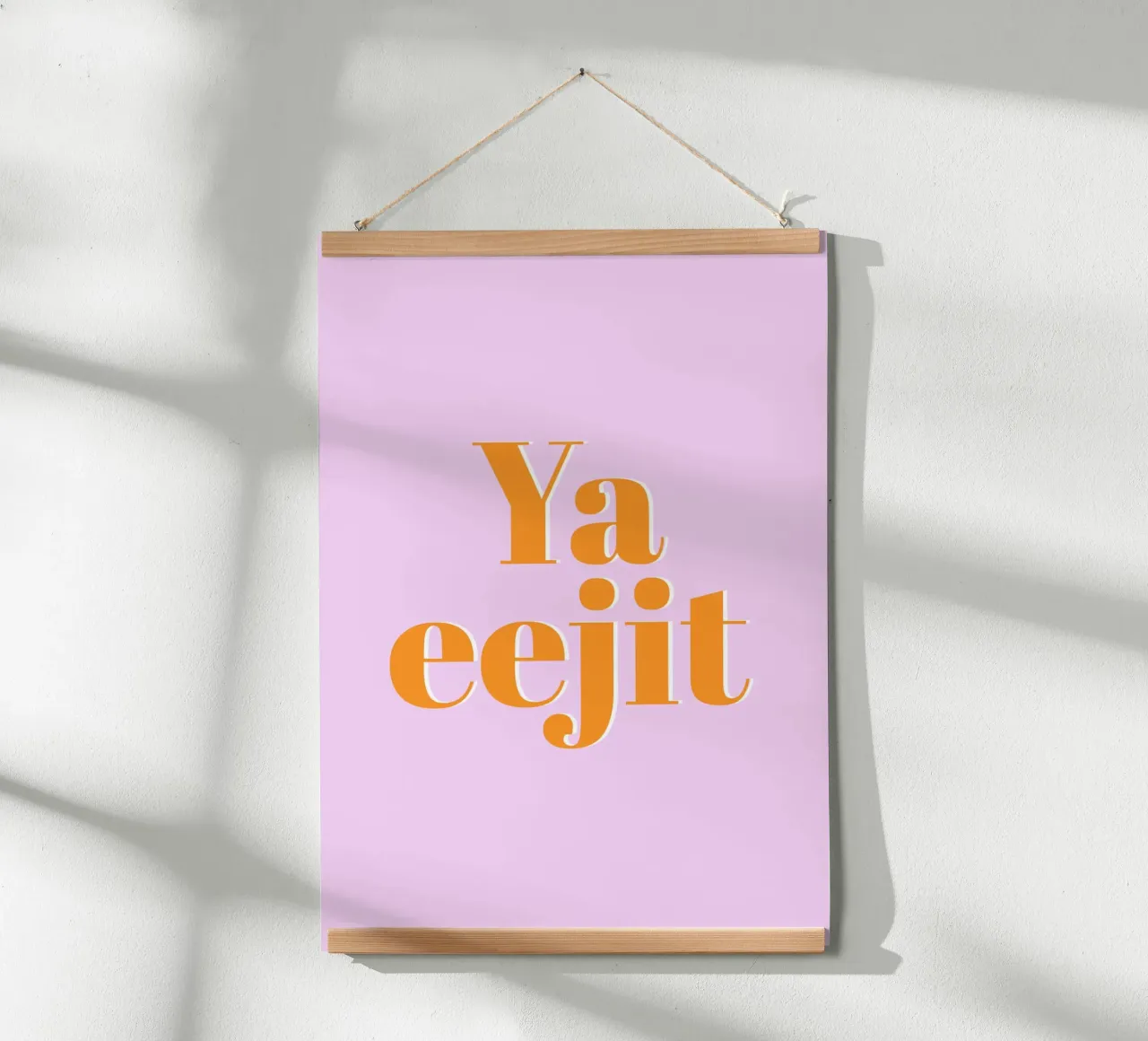 Ya Eejit (slang irlandese per "sciocco") poster da Ayleen