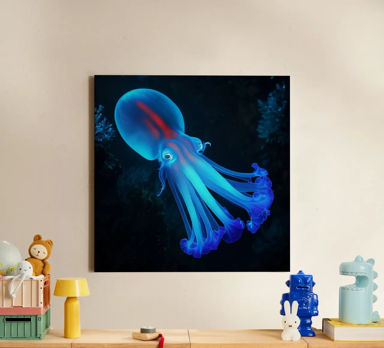 Whispers of the Ocean canvas with Floater frame by PhotoVibe Decor